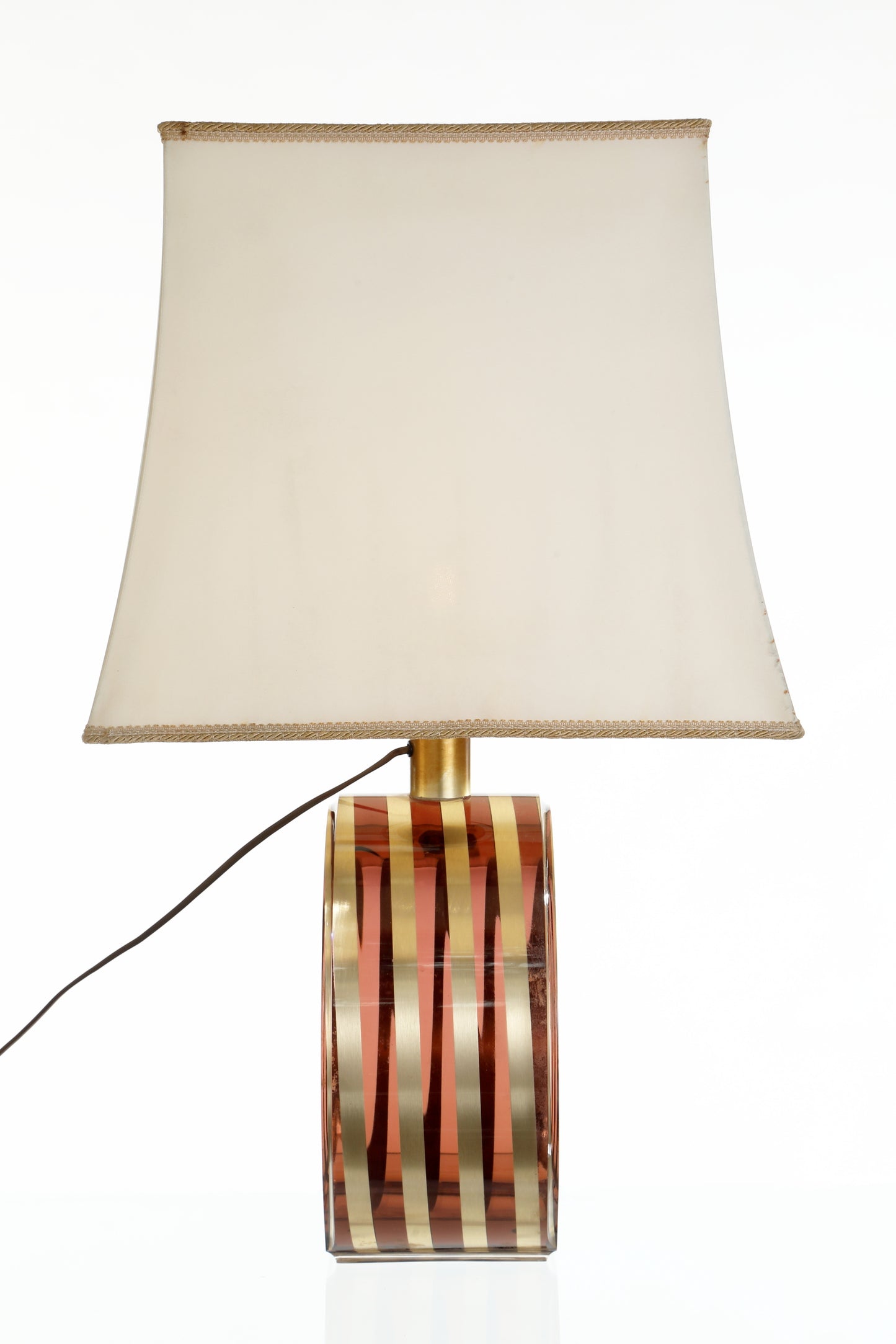 70s plexiglass lamp