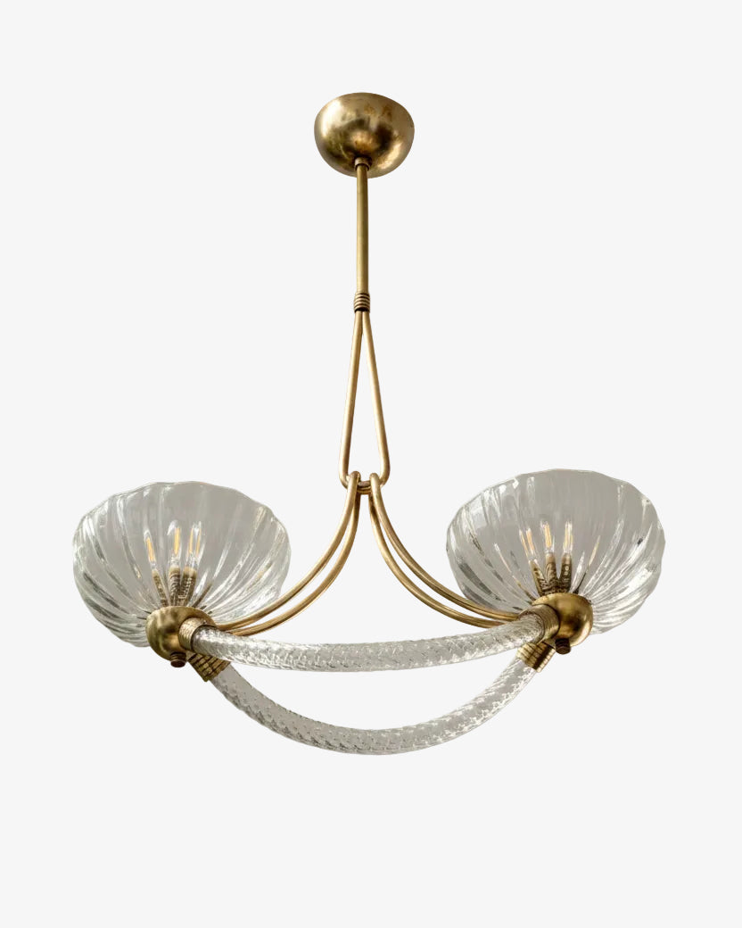 Lampadario Barovier e Toso anni 40