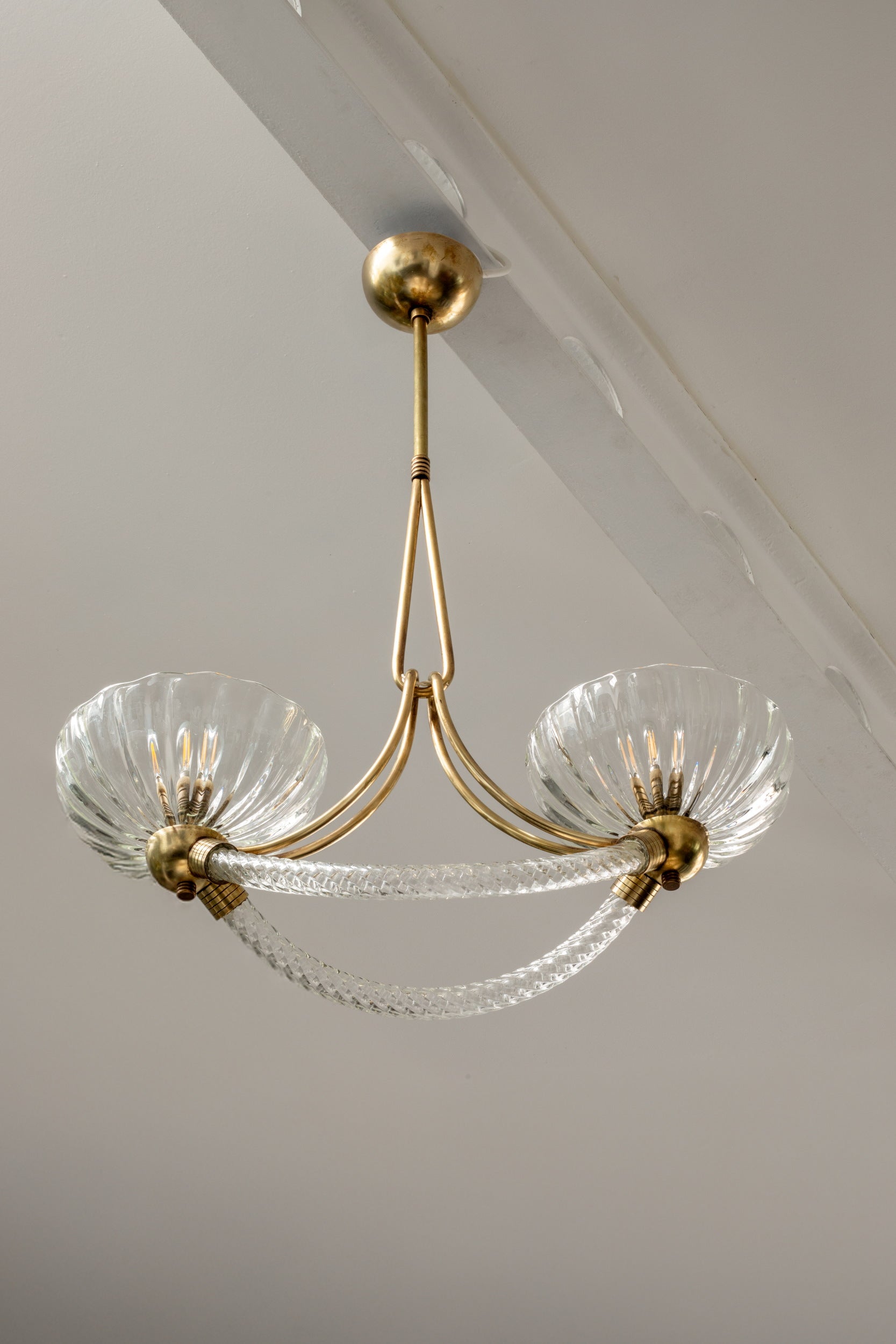 Barovier and Toso chandelier from the 40s