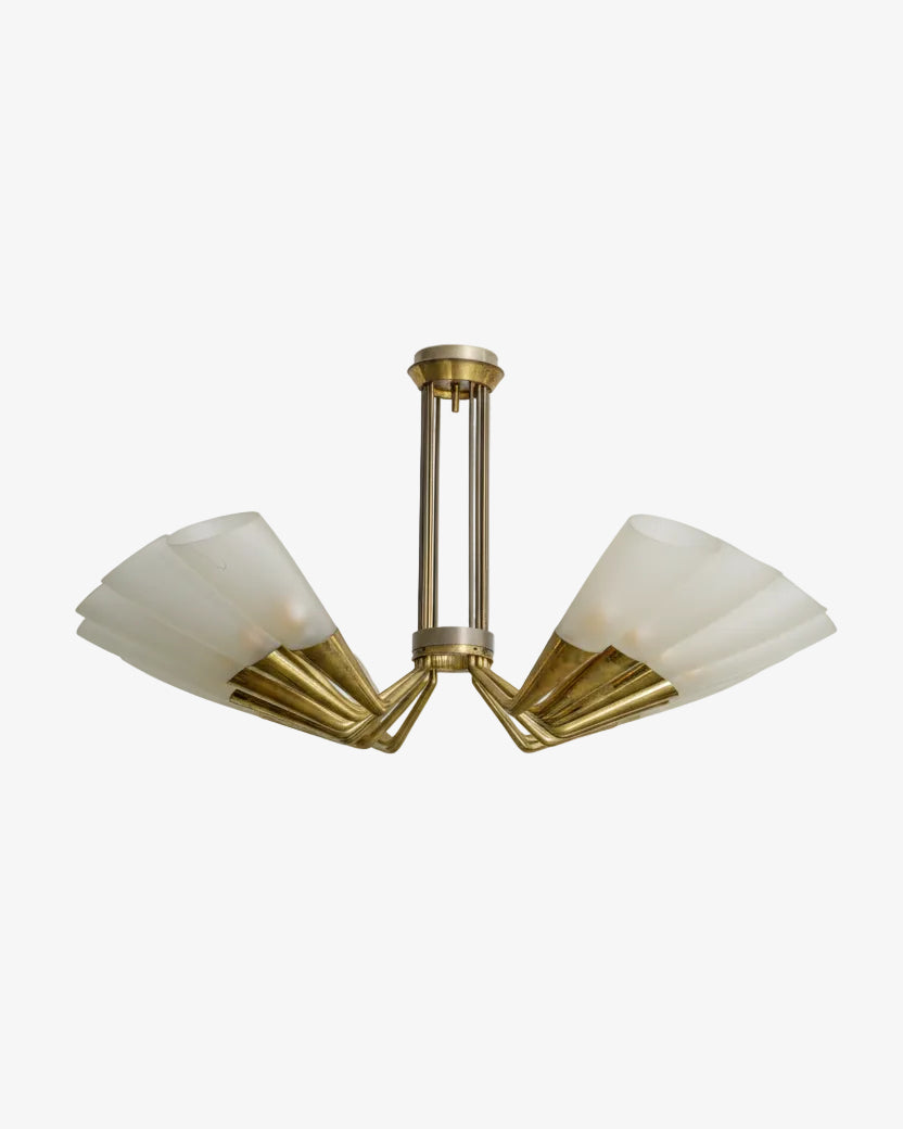 Lampadario Max Ingrand prod Fontana Arte 1955