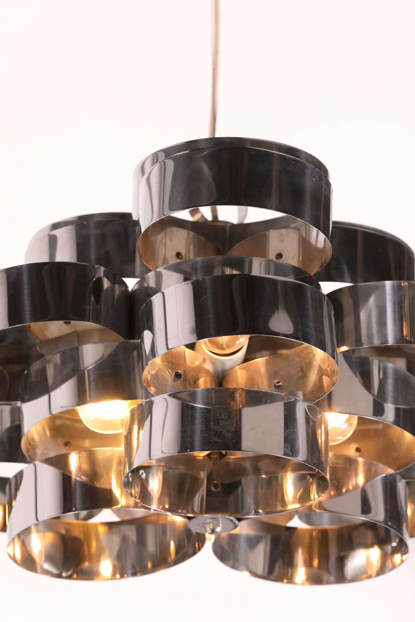 Space Age beehive chandelier