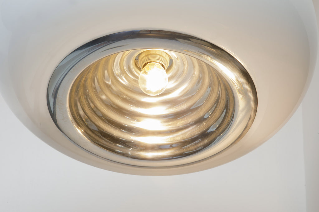 Lampadario a sospensione dei Fratelli Castiglioni per Flos anni 1965