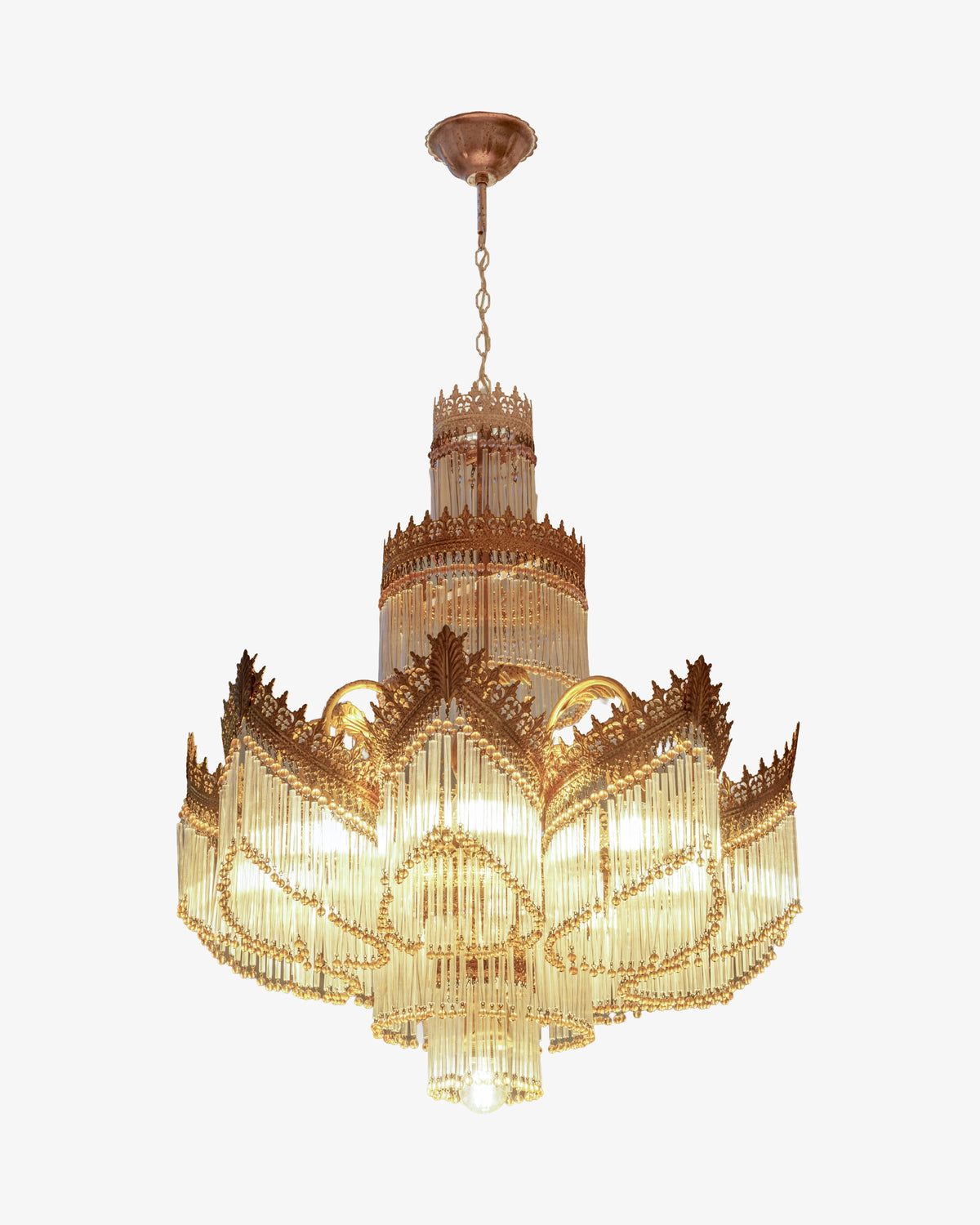 Lampadario Art Nouveau primi 900