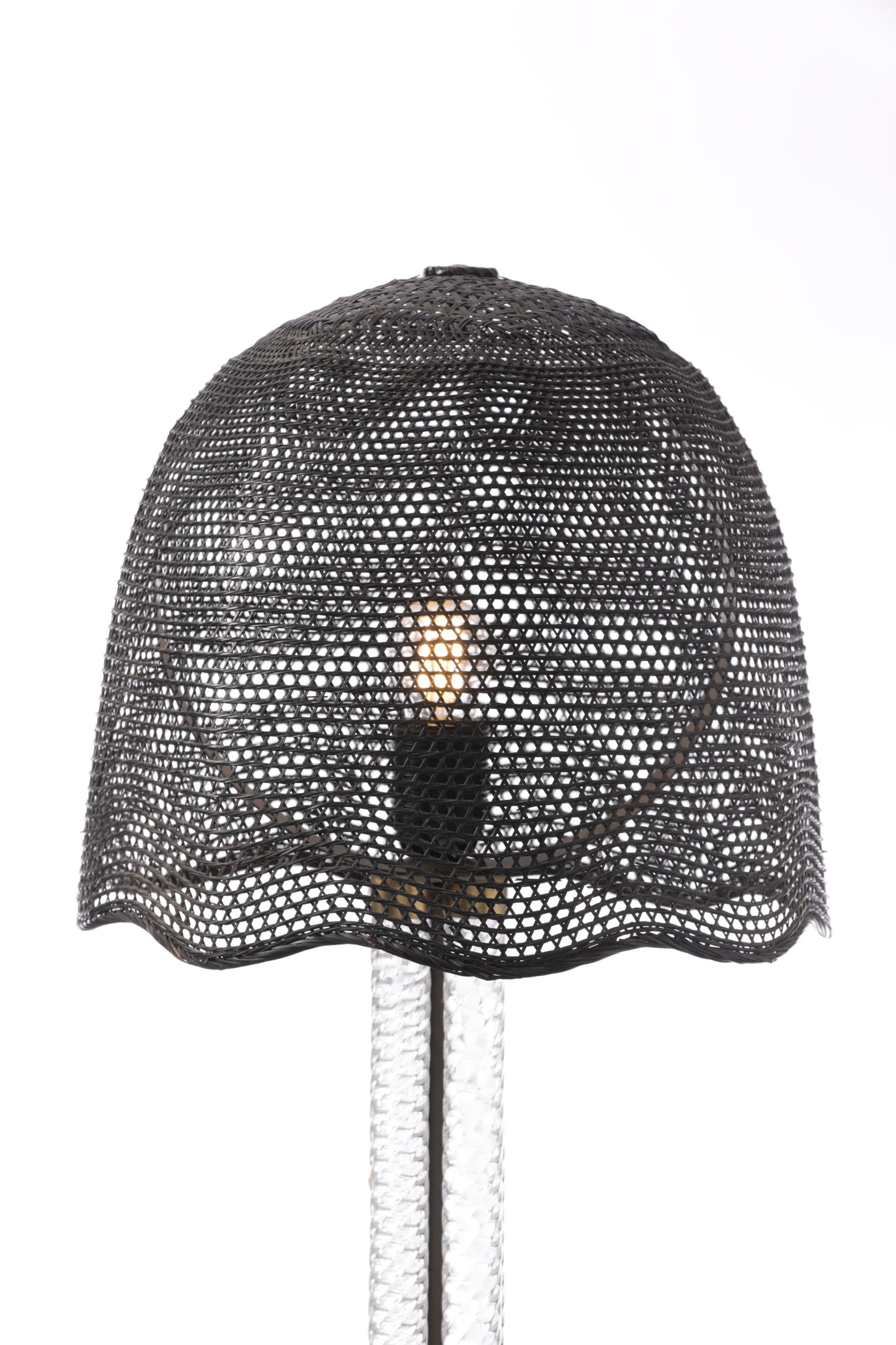 Lampada torchon vetro di Murano anni 70