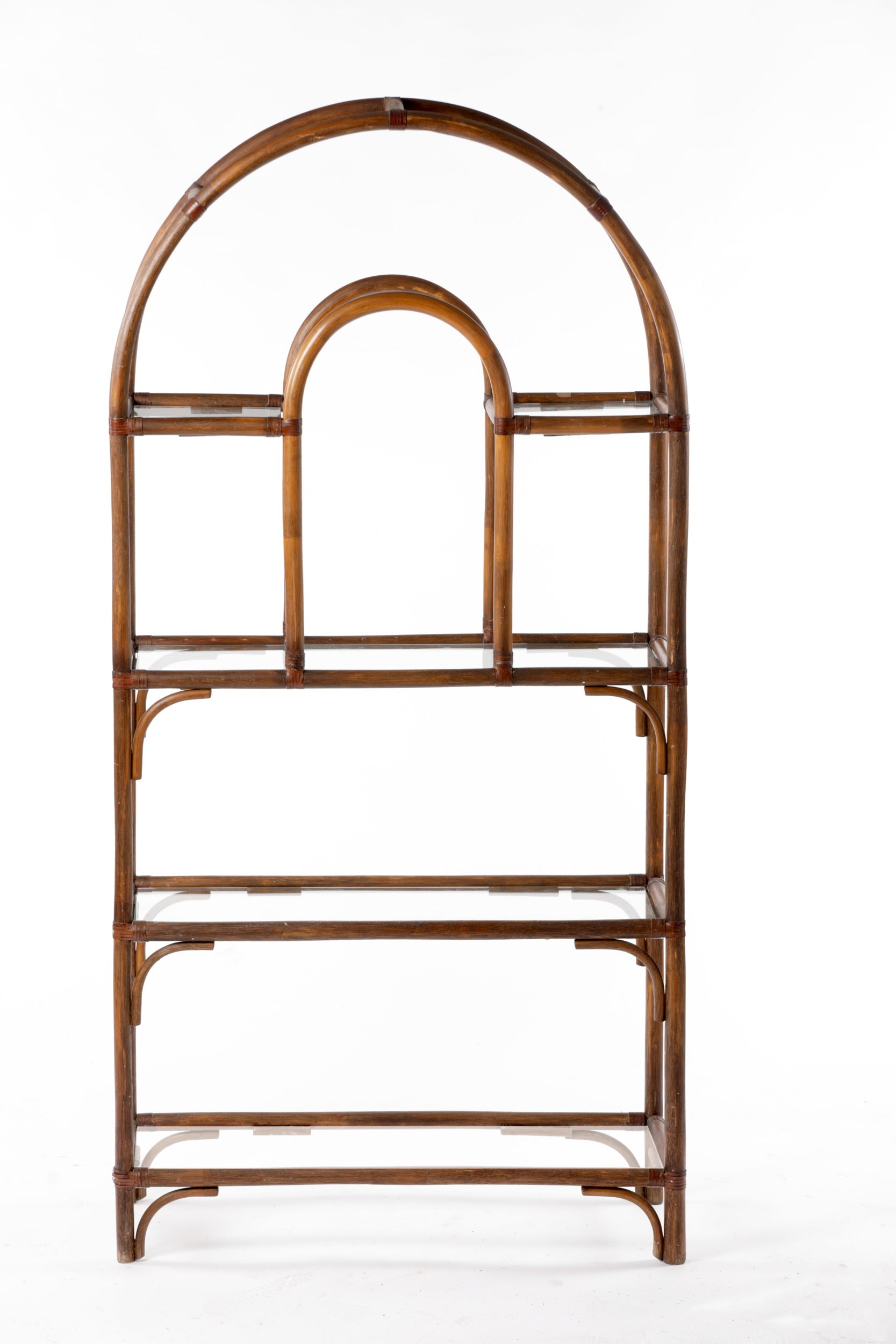 Liberia arco in bamboo anni 70