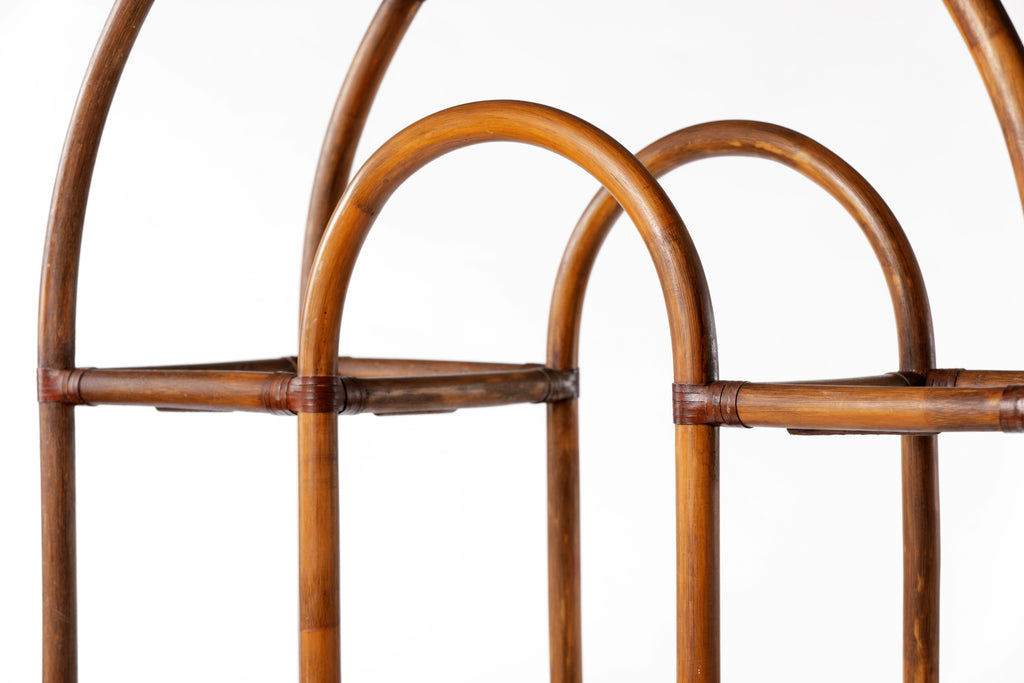 Liberia arco in bamboo anni 70