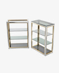 Coppia librerie anni 70 Romeo Rega