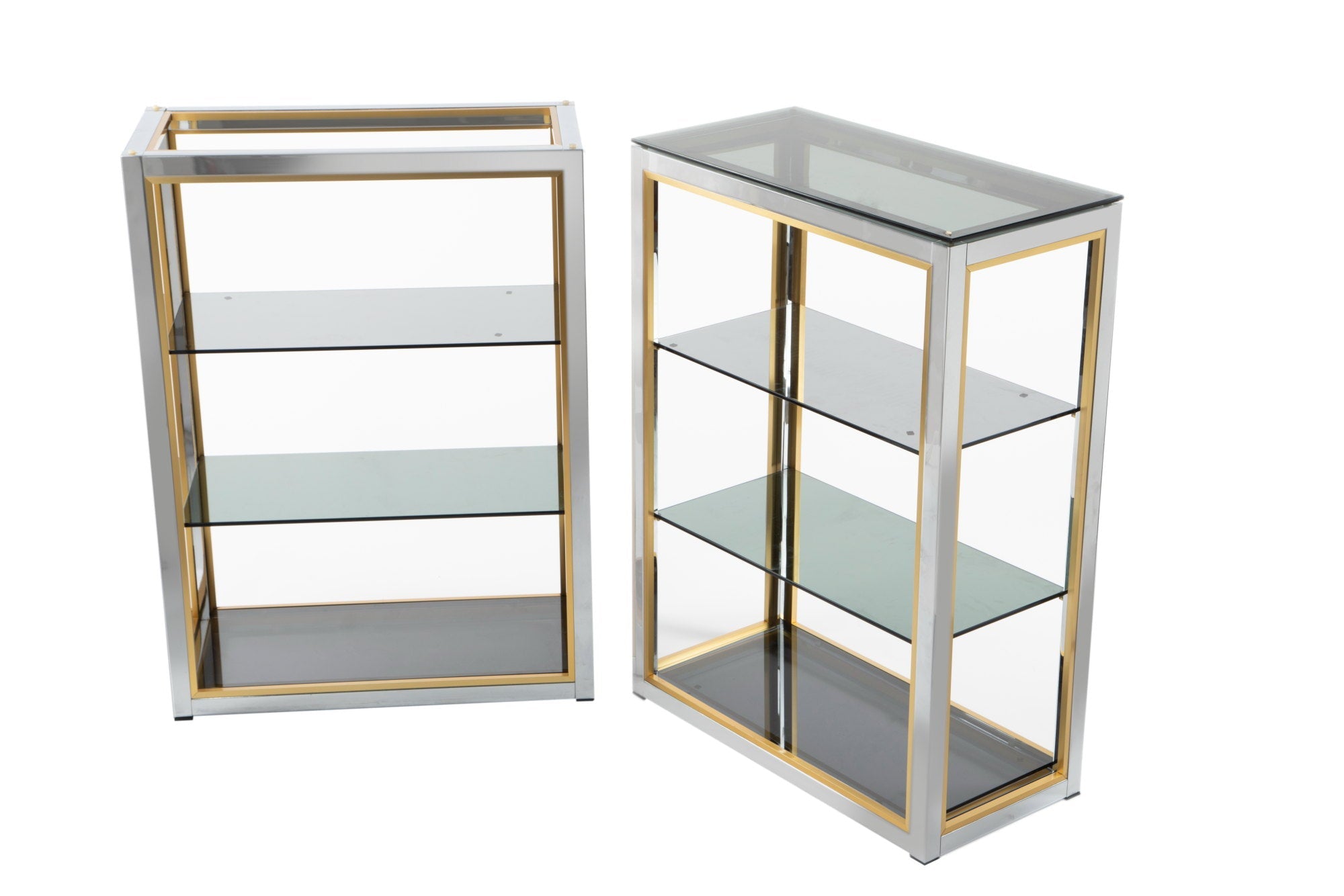 Coppia librerie anni 70 Romeo Rega
