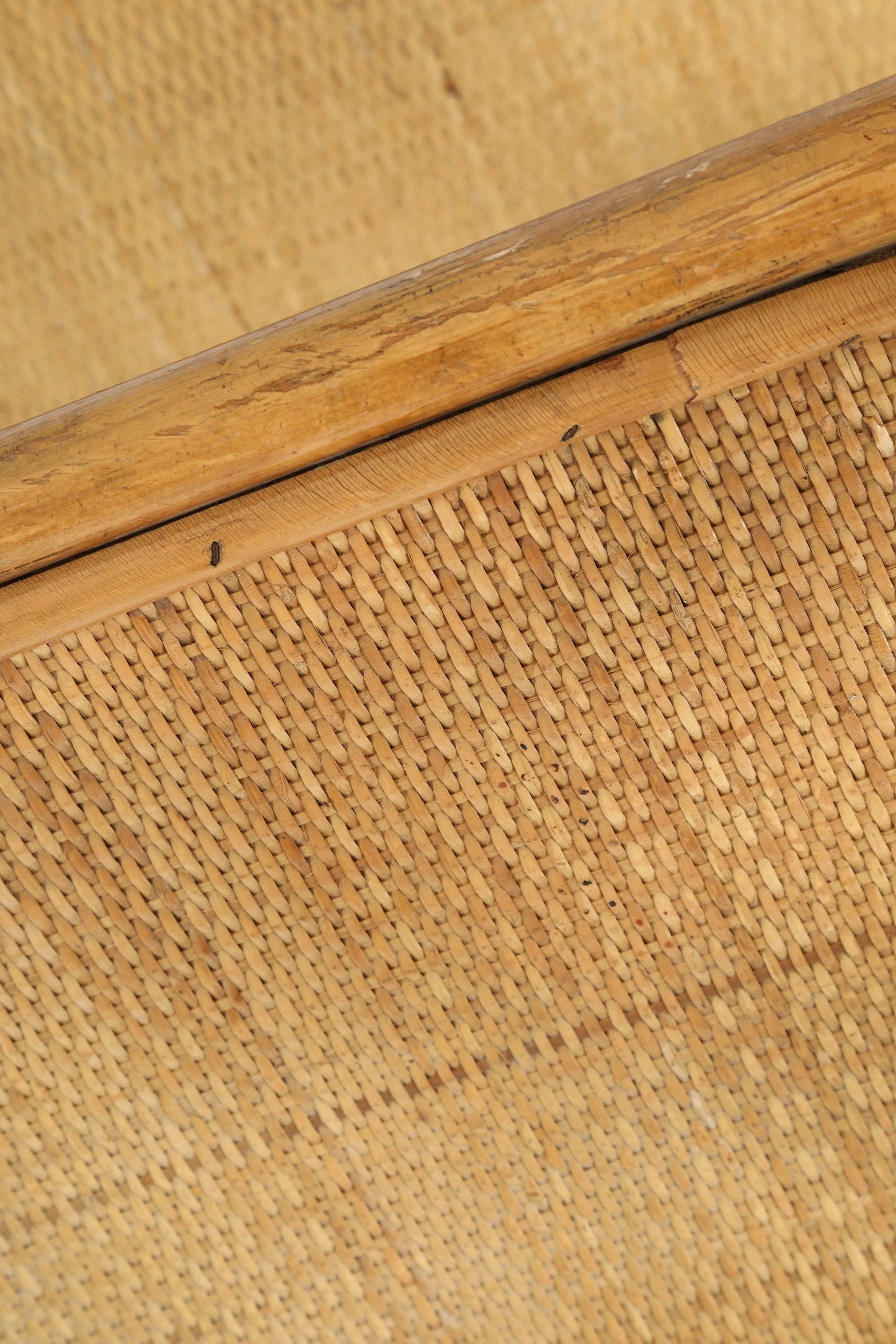 70s rattan outdoor bookcase