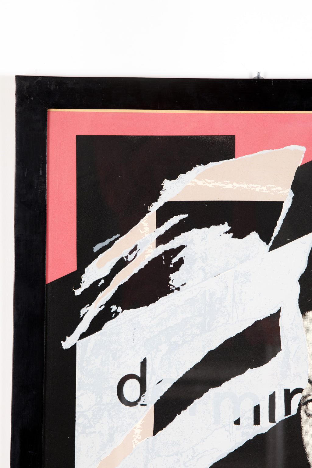 Mimmo Rotella silkscreen from the 70s