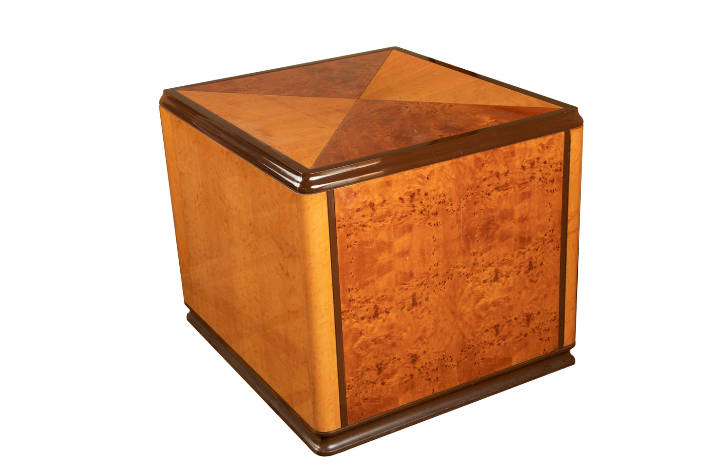 Two-tone briar square Art Deco furniture