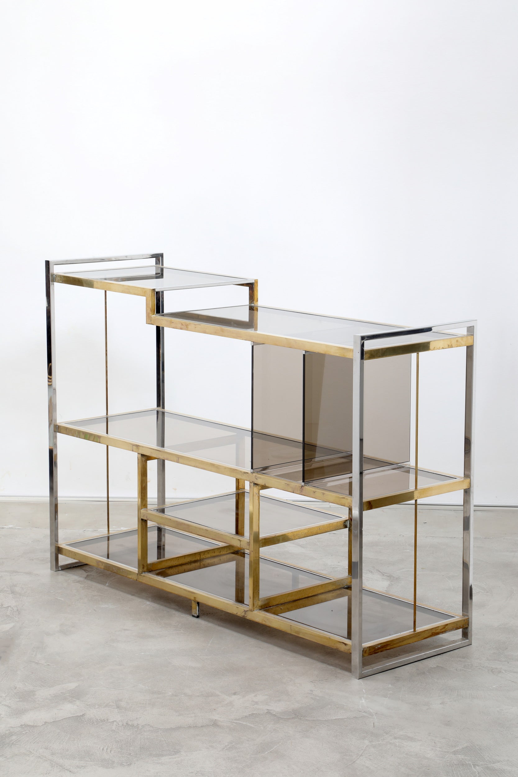 1970s Serantoni & Arcangeli mobile bookcase