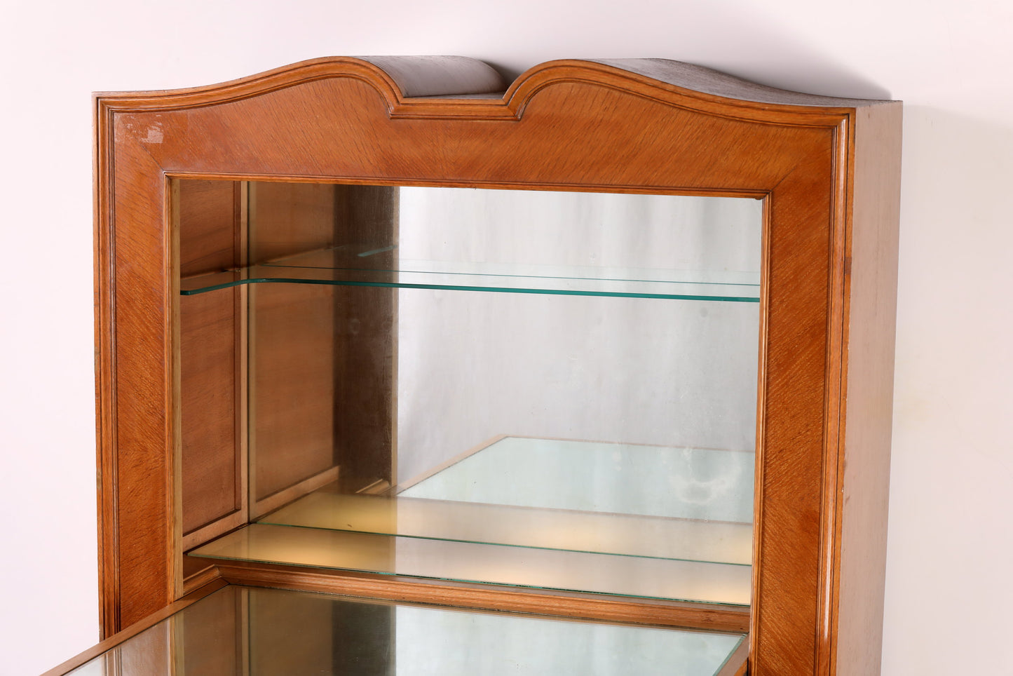 Paolo Buffa bar cabinet from the 50s in blond wood