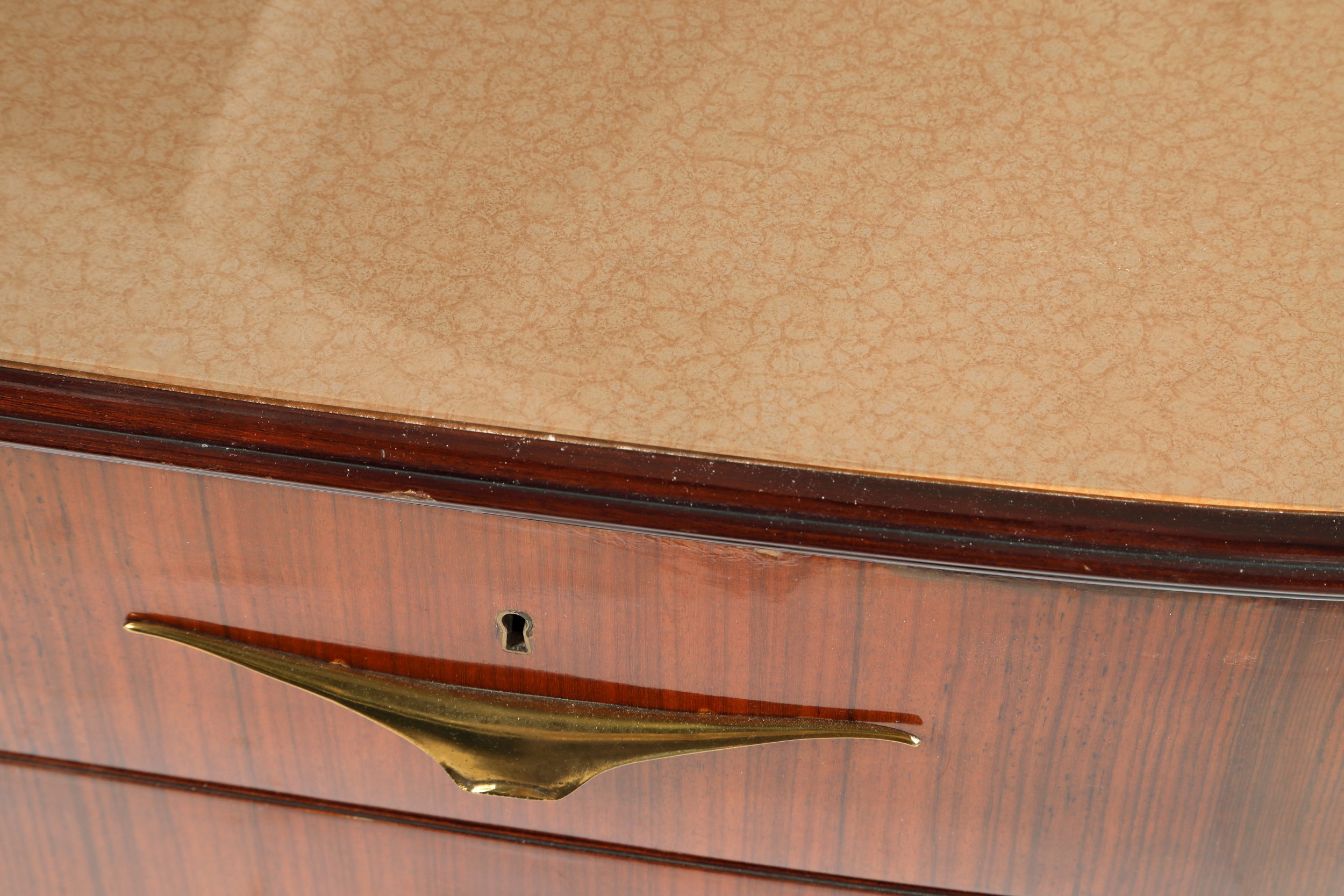 1950s chest of drawers with mirror