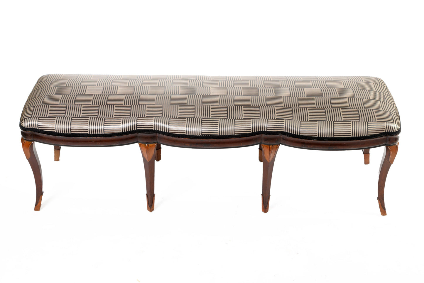 Paolo Buffa bench from the 50s reinterpreted triplef