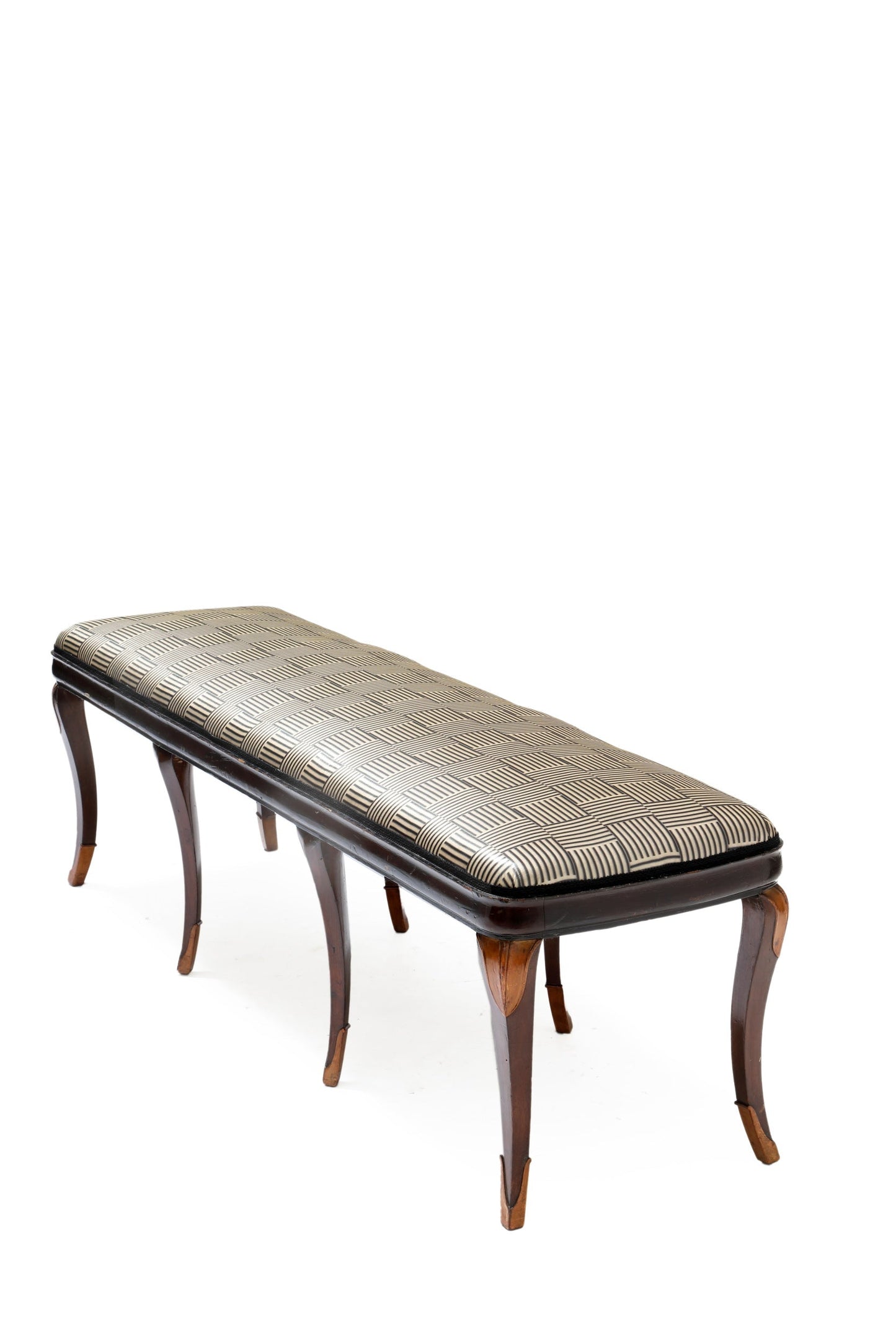 Paolo Buffa bench from the 50s reinterpreted triplef
