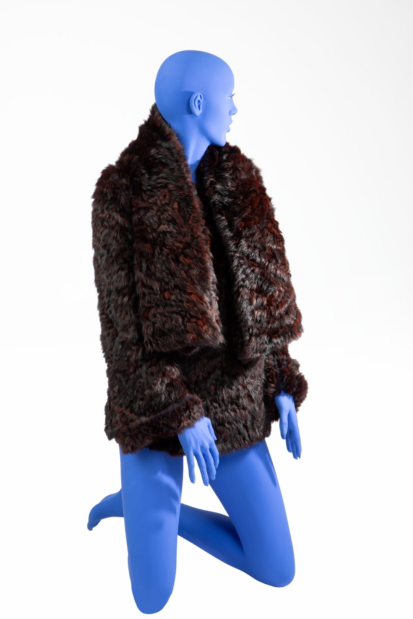 Fendi mink fur with tricot workmanship