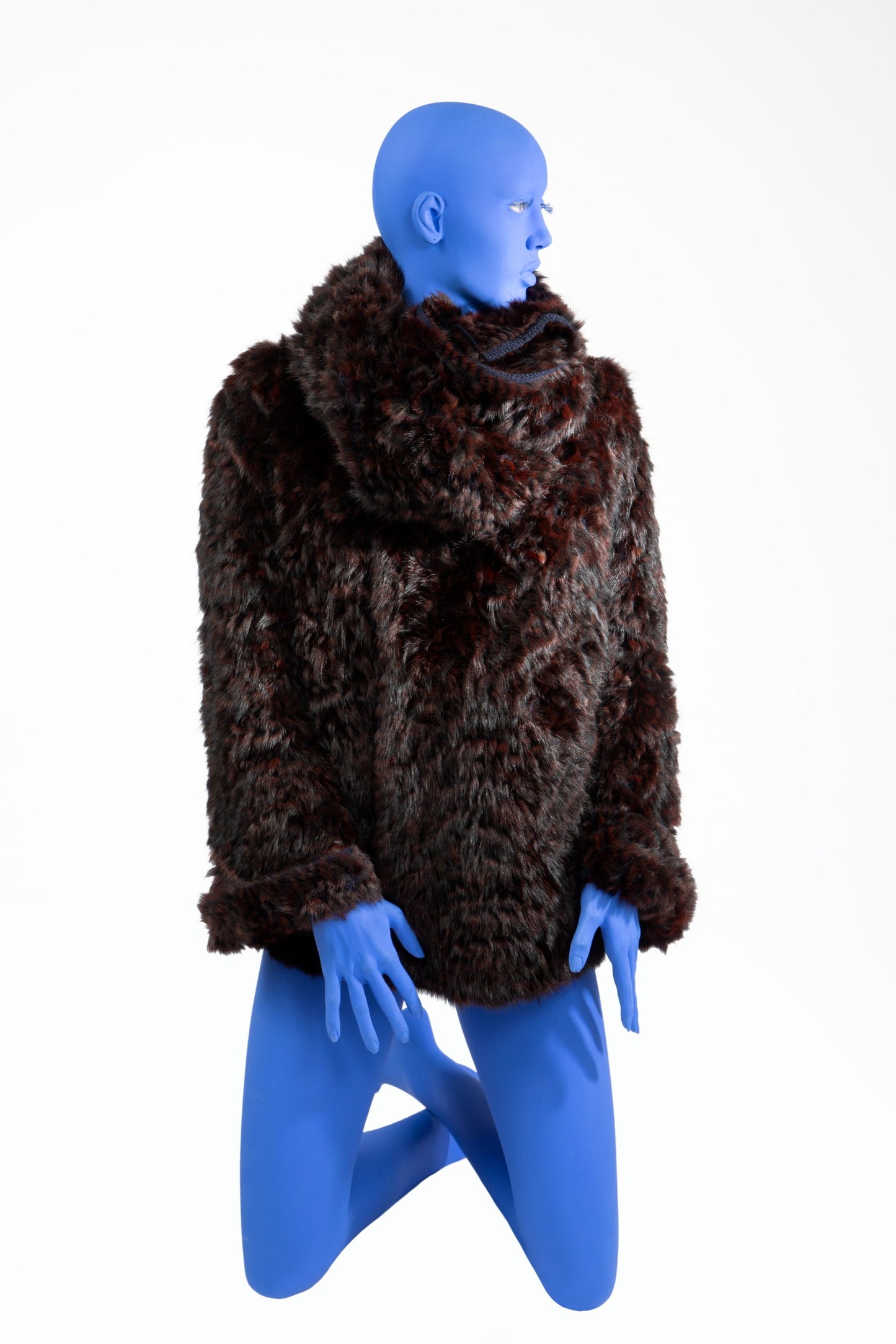 Fendi mink fur with tricot workmanship