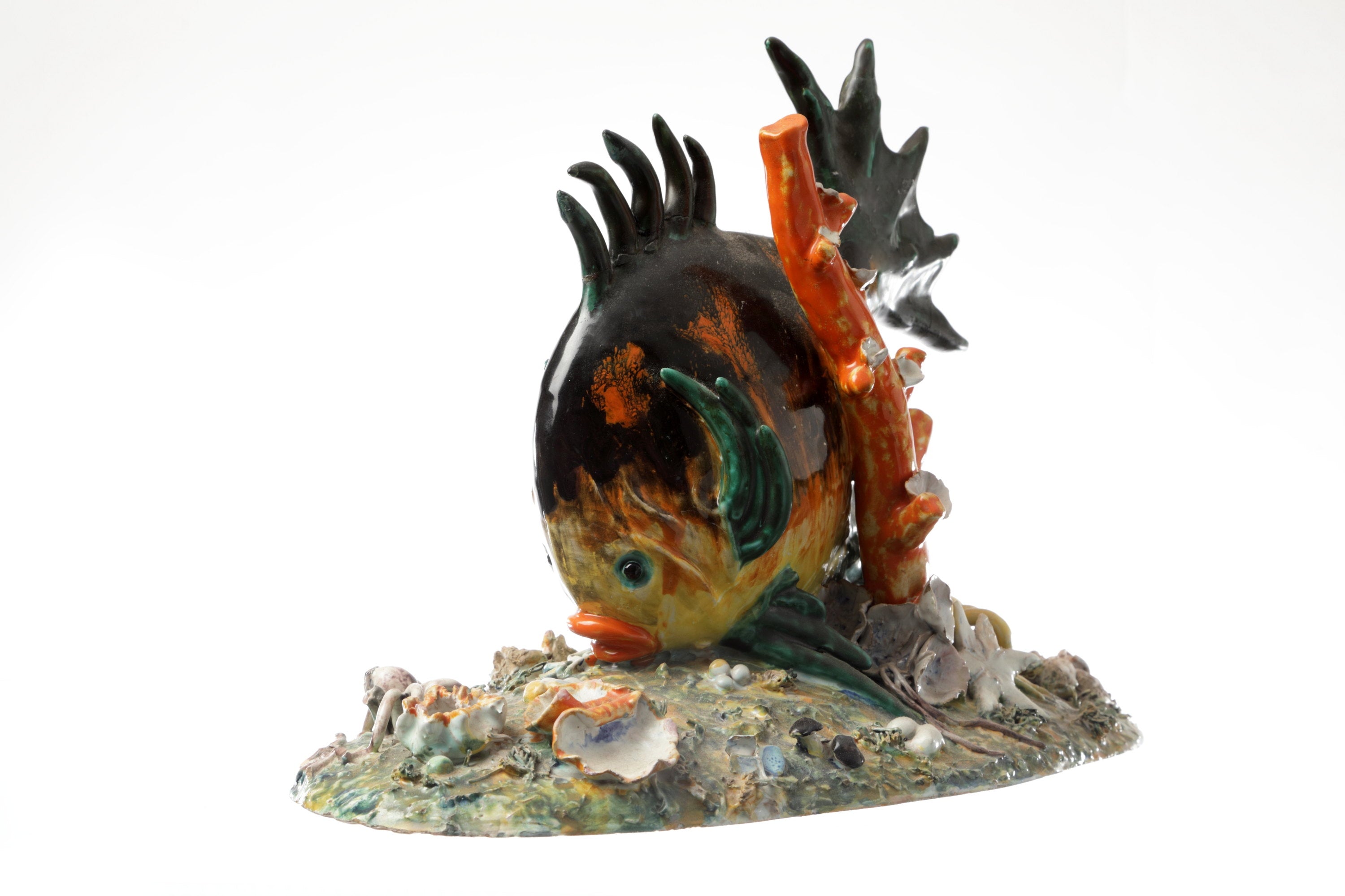 Pesce in ceramica anni 60 Eugenio Pattarino