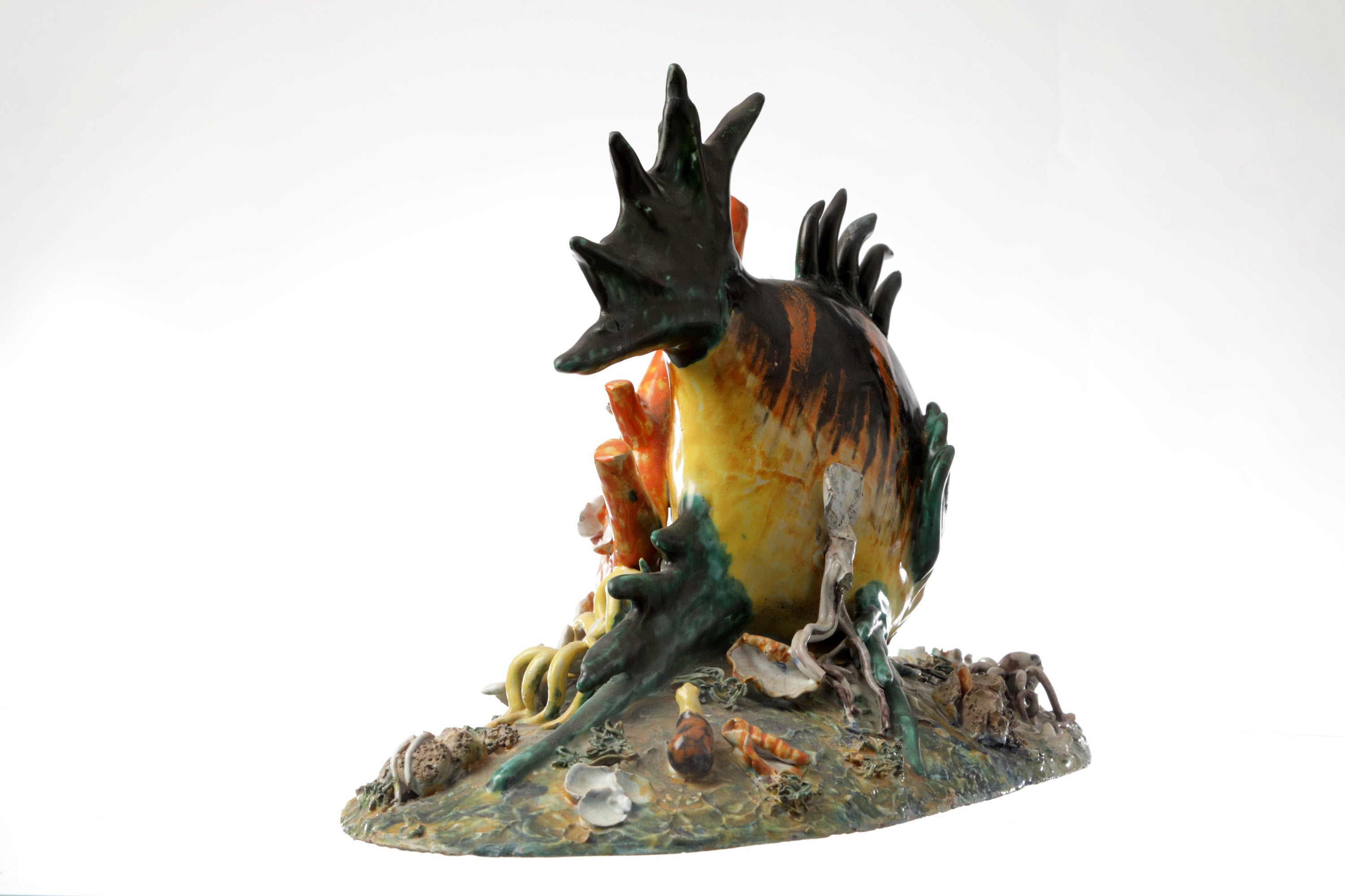 Pesce in ceramica anni 60 Eugenio Pattarino