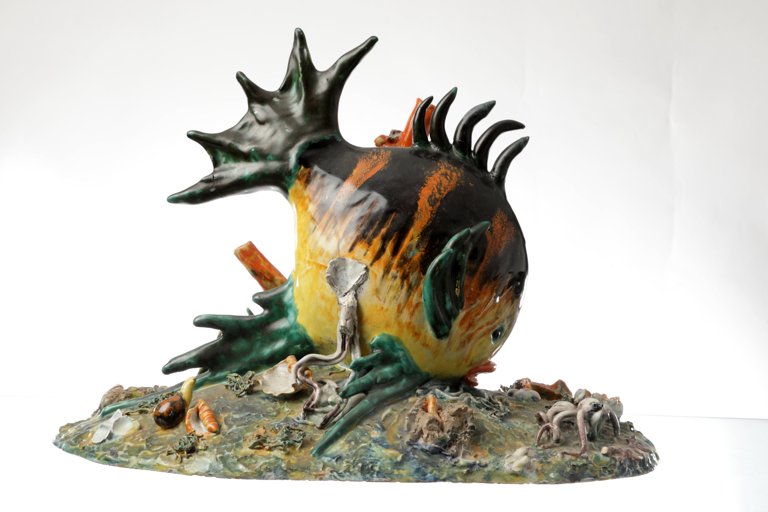 Pesce in ceramica anni 60 Eugenio Pattarino