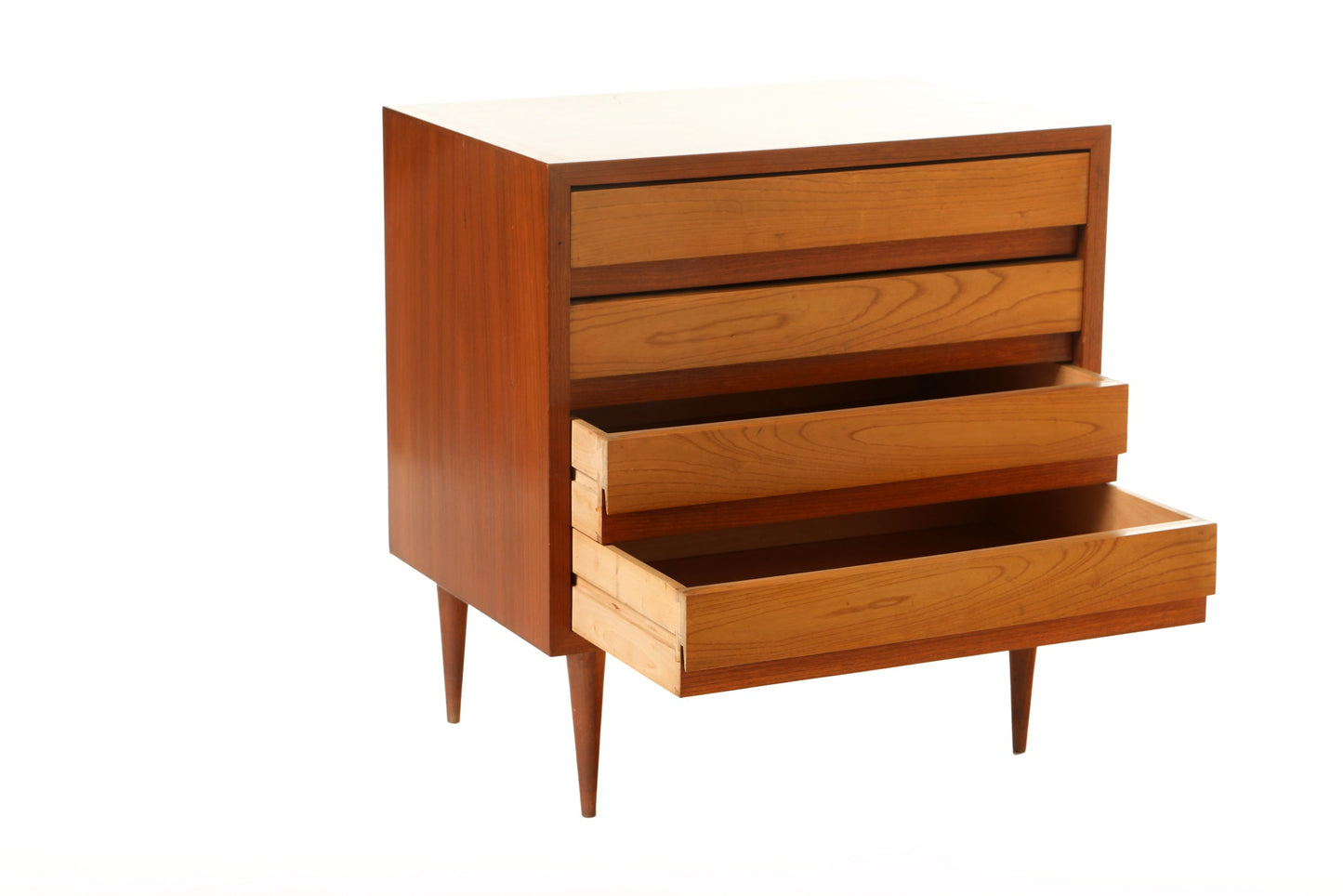 Small teak chest of drawers from the 70s
