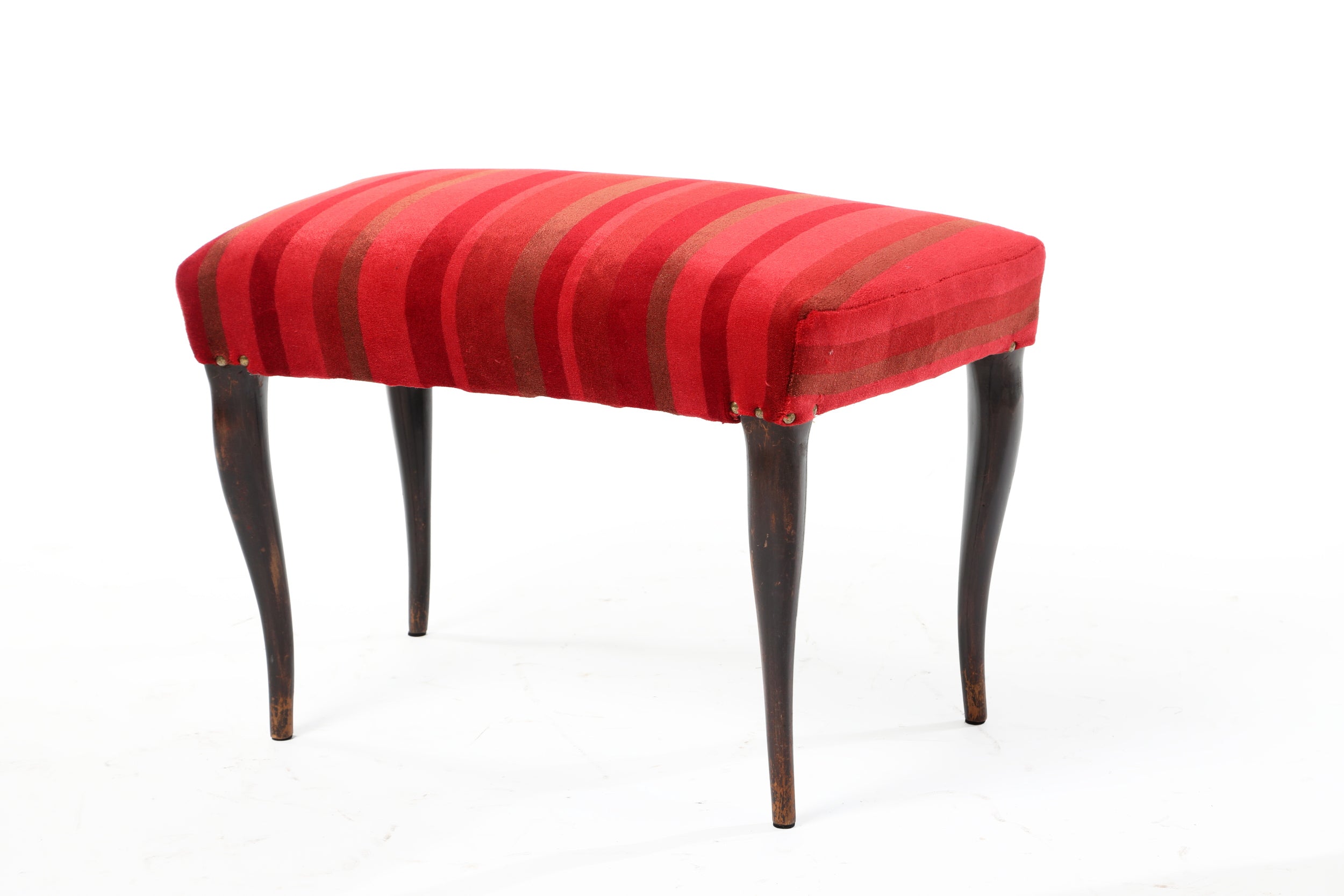 Small armchair with pouf from the 60s reinterpreted triplef