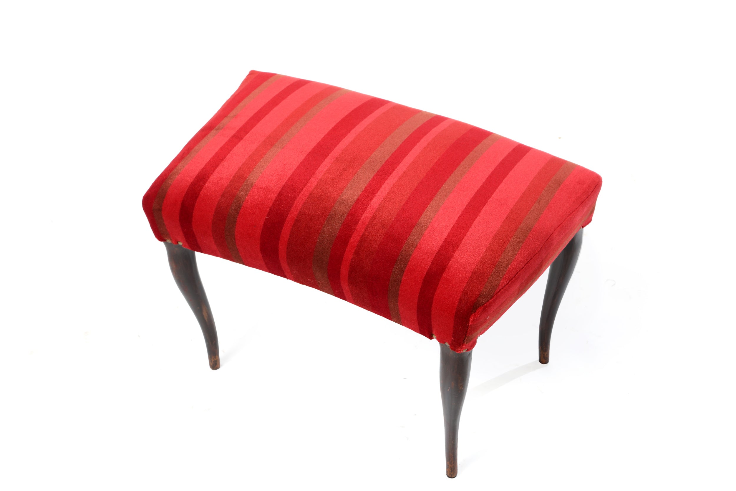 Small armchair with pouf from the 60s reinterpreted triplef