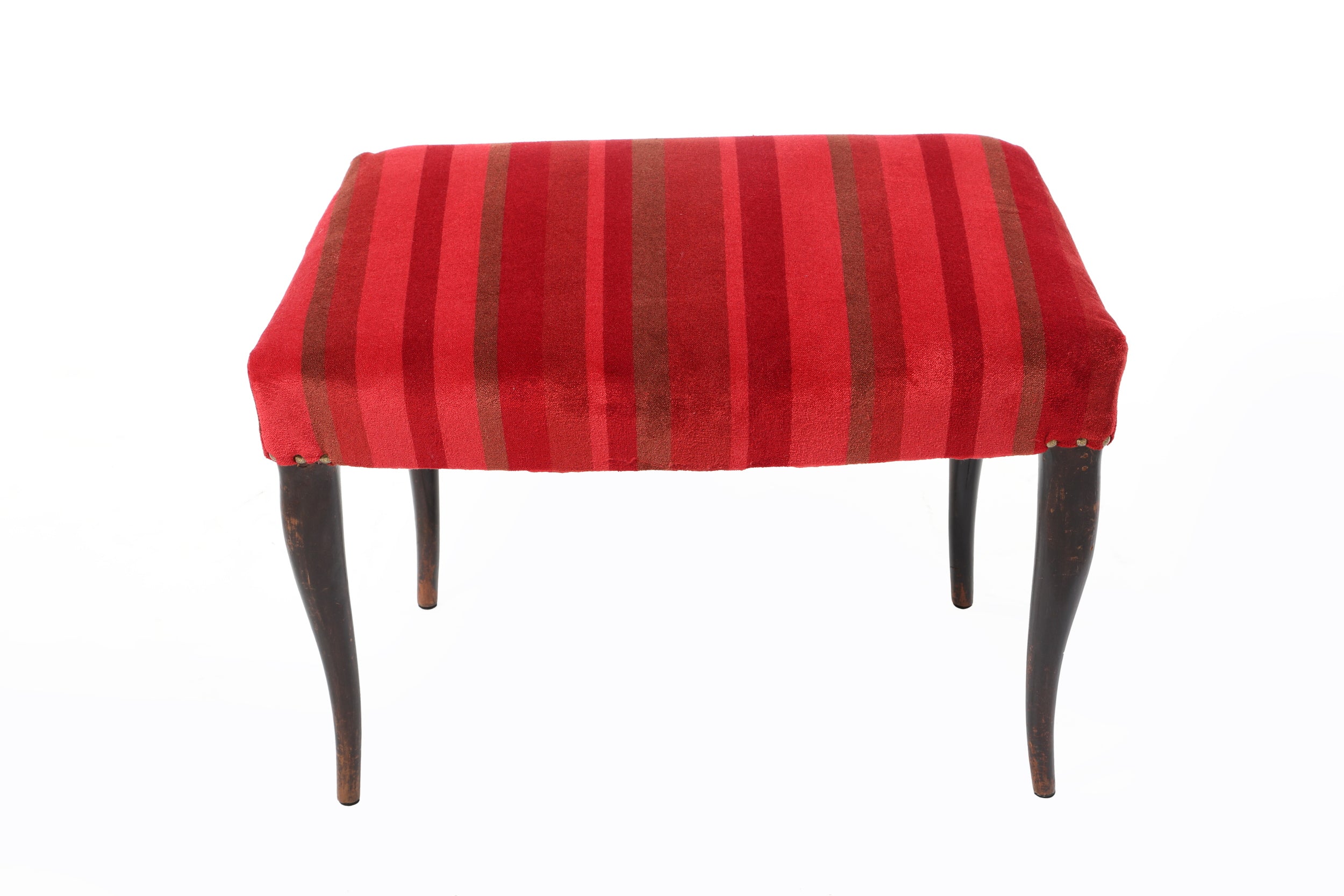 Small armchair with pouf from the 60s reinterpreted triplef