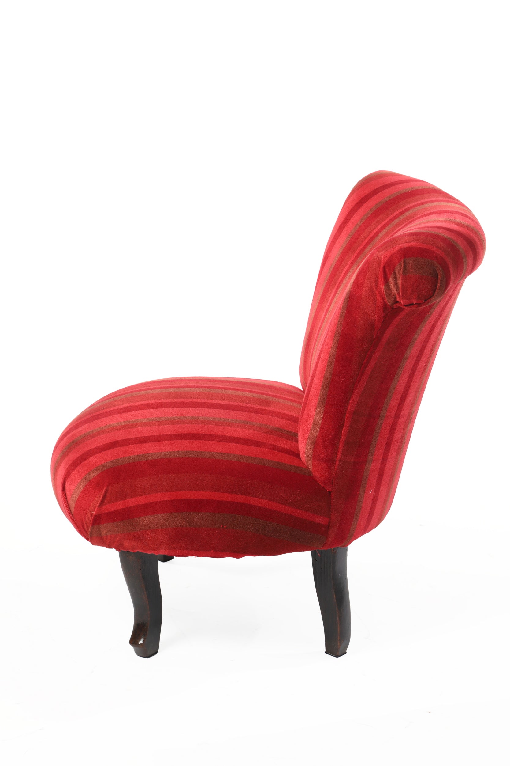 Small armchair with pouf from the 60s reinterpreted triplef