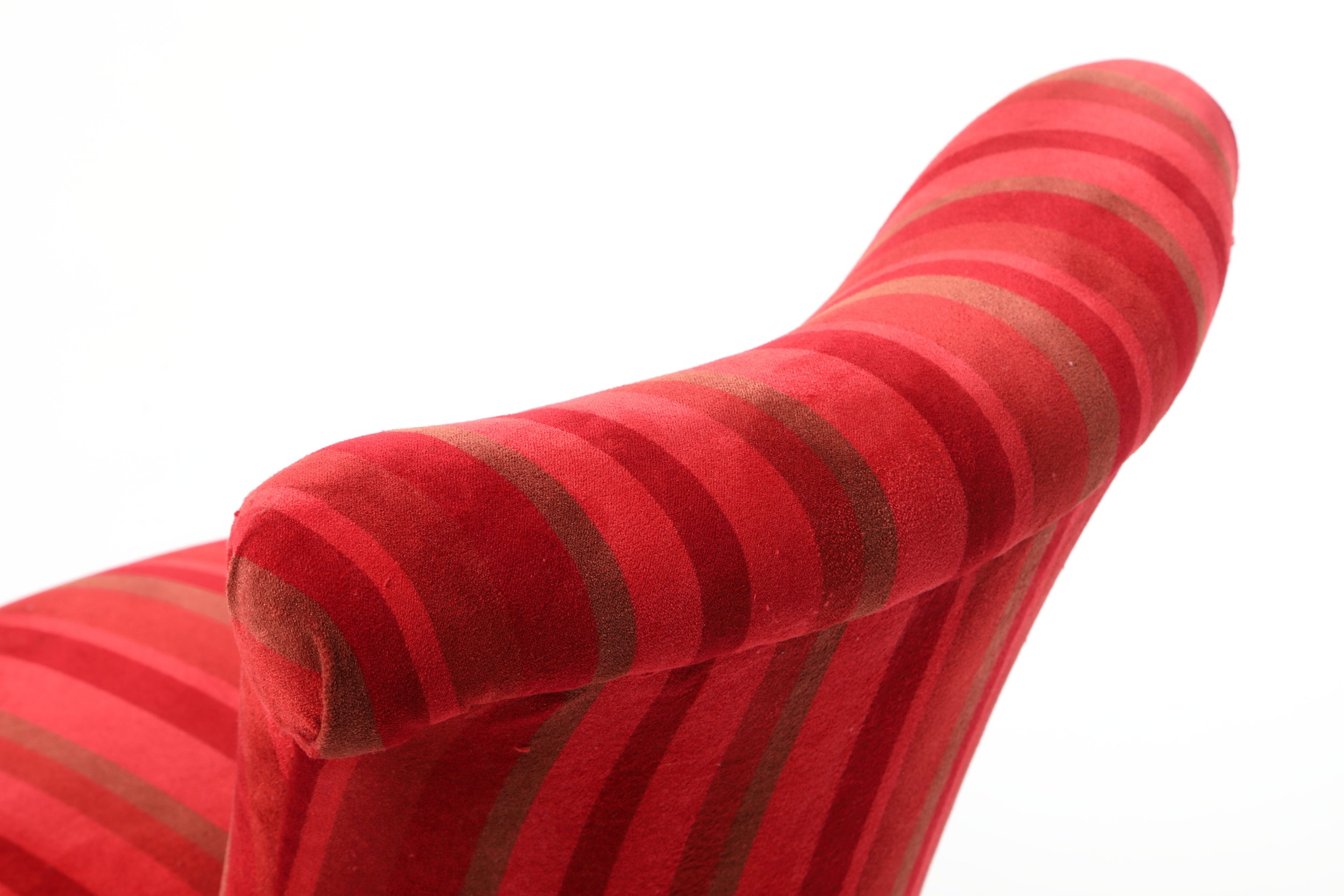 Small armchair with pouf from the 60s reinterpreted triplef