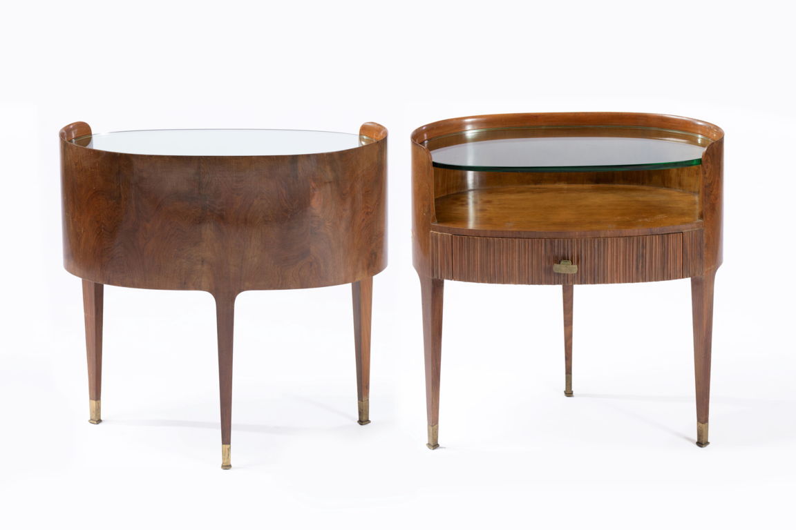 Small Paolo Buffa coffee tables from the 50s