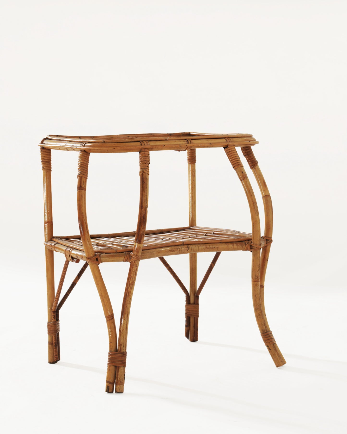 Piccolo Tavolo bamboo anni 60