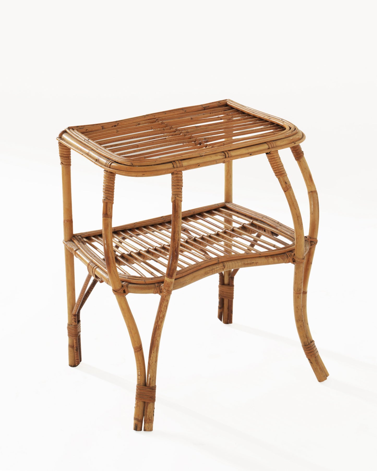 Piccolo Tavolo bamboo anni 60