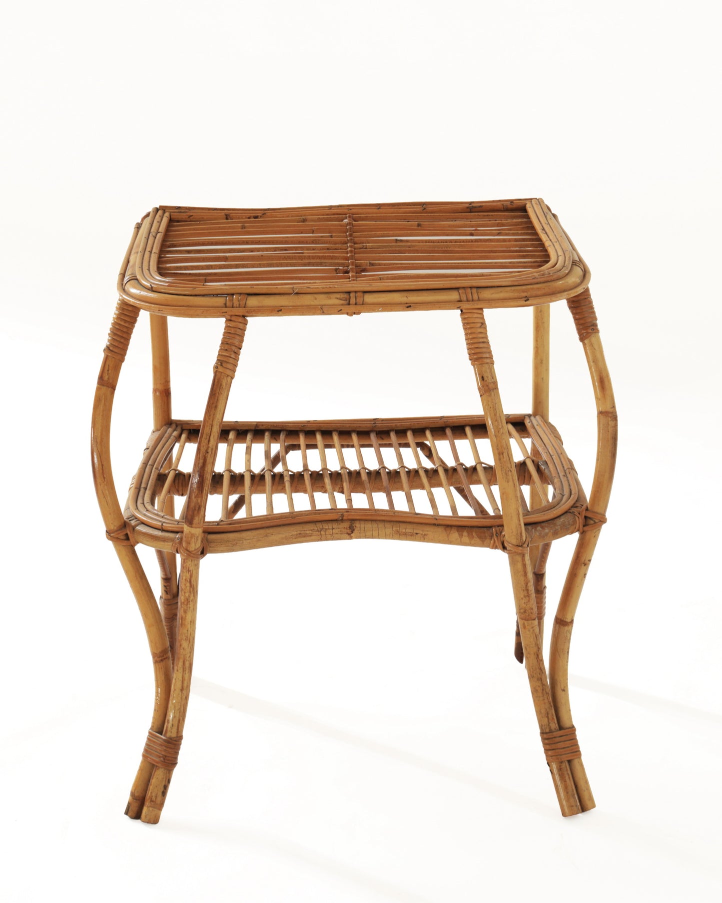 Piccolo Tavolo bamboo anni 60