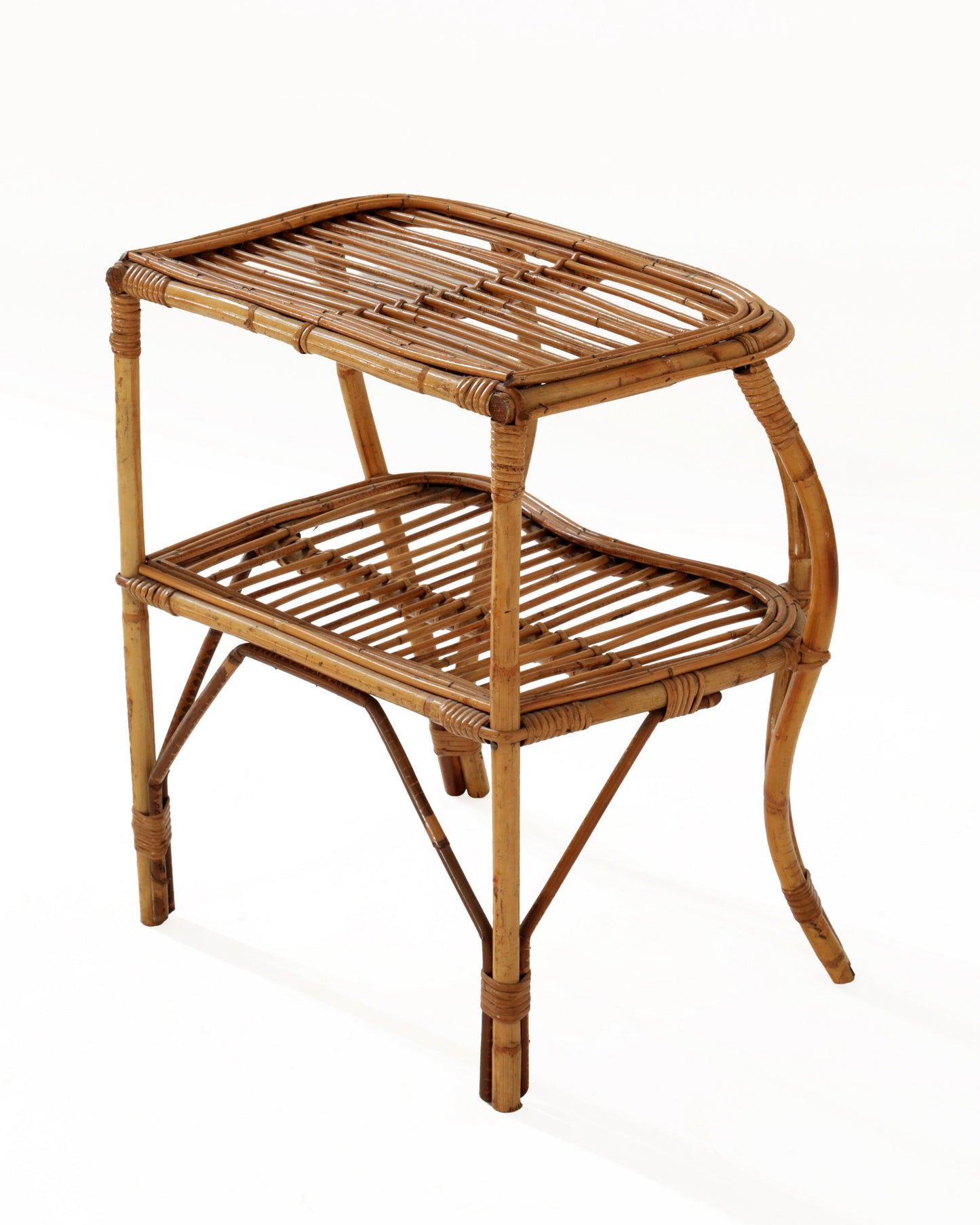 Piccolo Tavolo bamboo anni 60