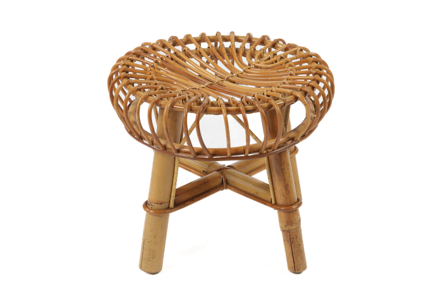 Small bamboo stool