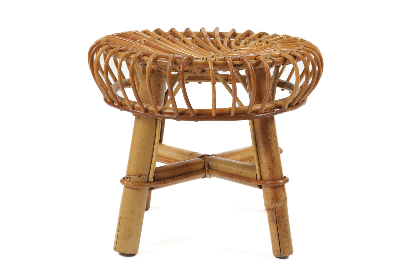 Small bamboo stool