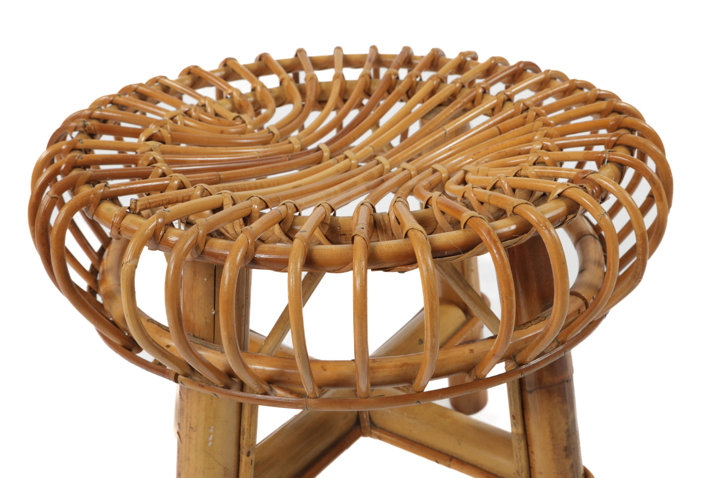 Small bamboo stool