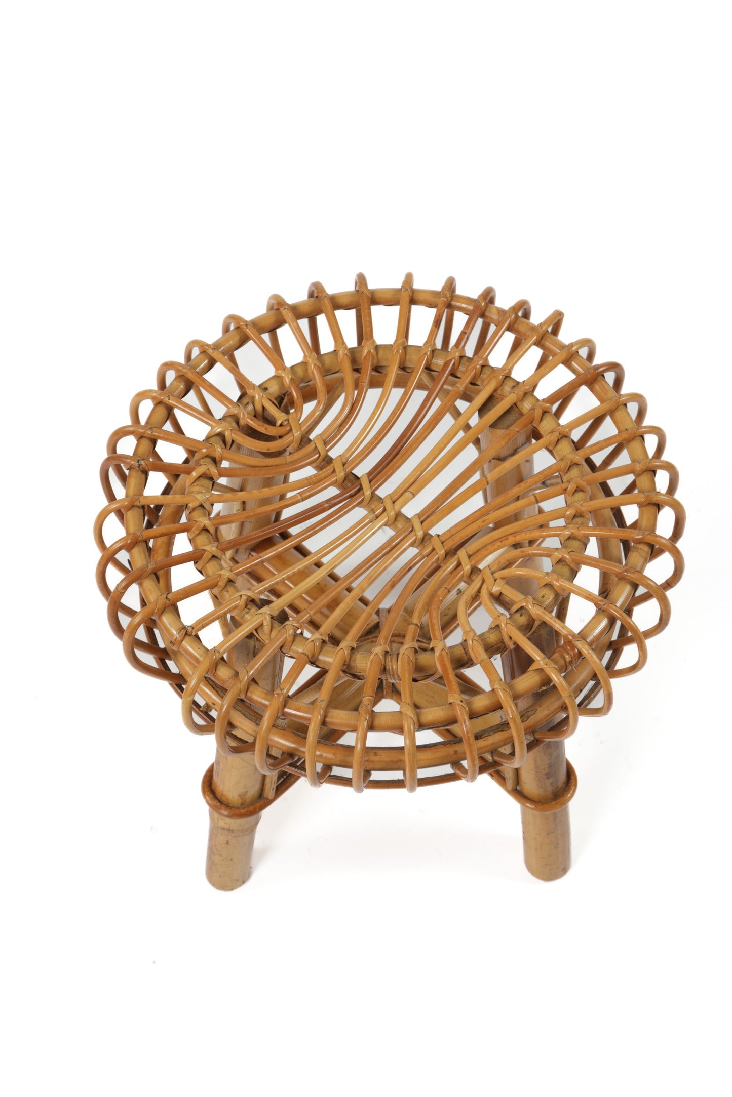 Small bamboo stool