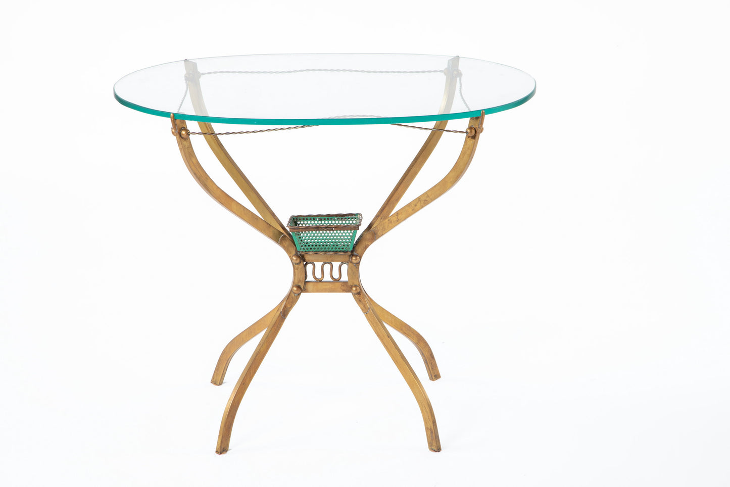 Small table with Gio Ponti planter