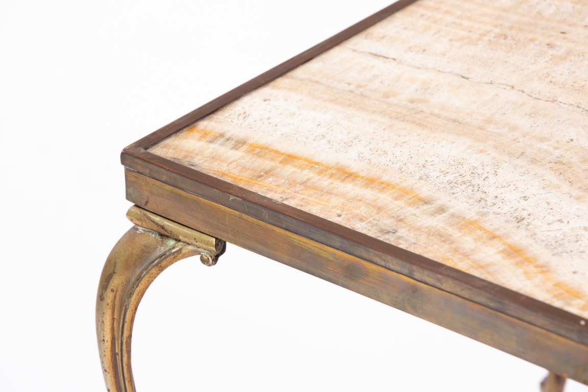 Small alabaster living room table