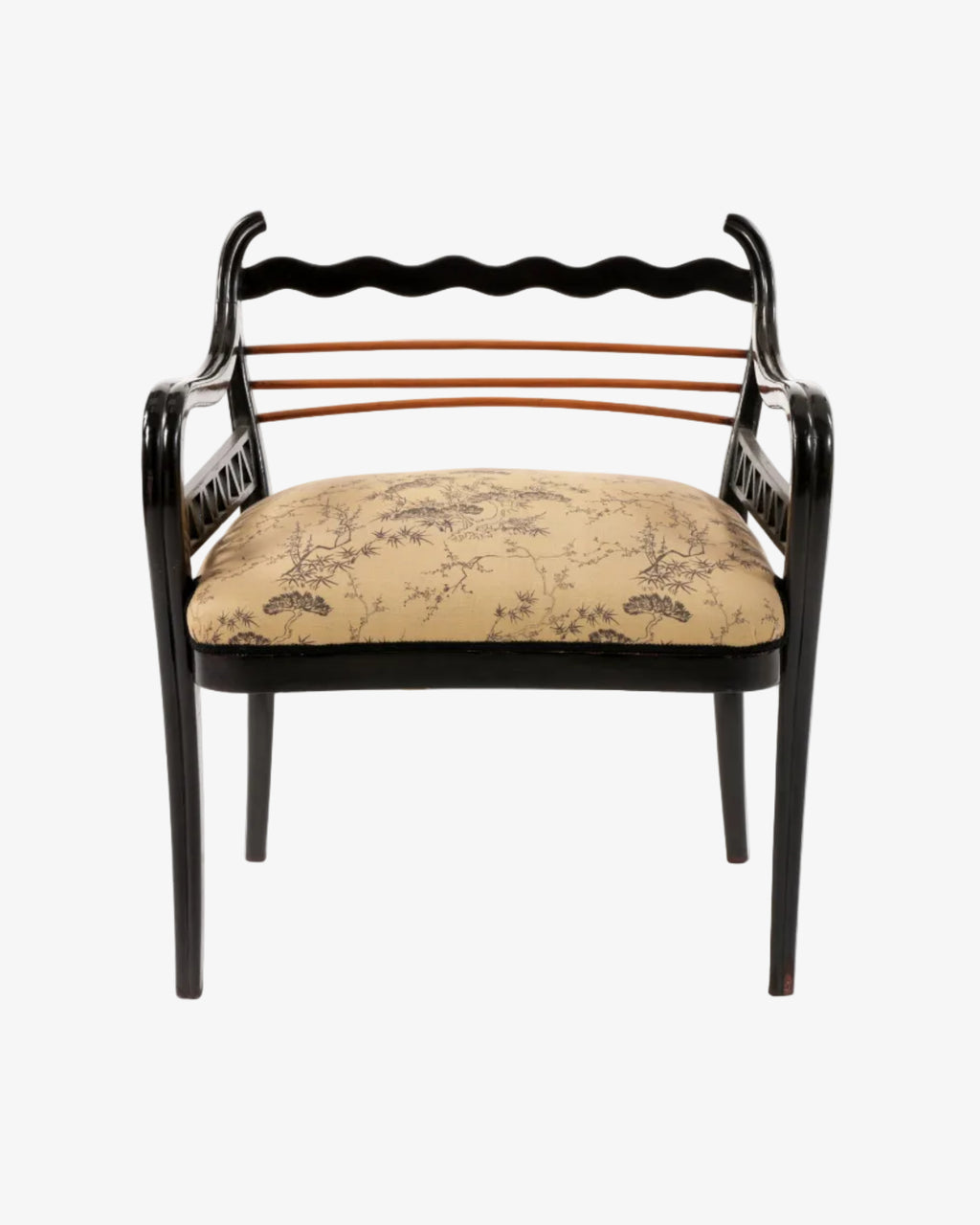 Armchair attributable to Paolo Buffa reinterpreted by t r i p l e f