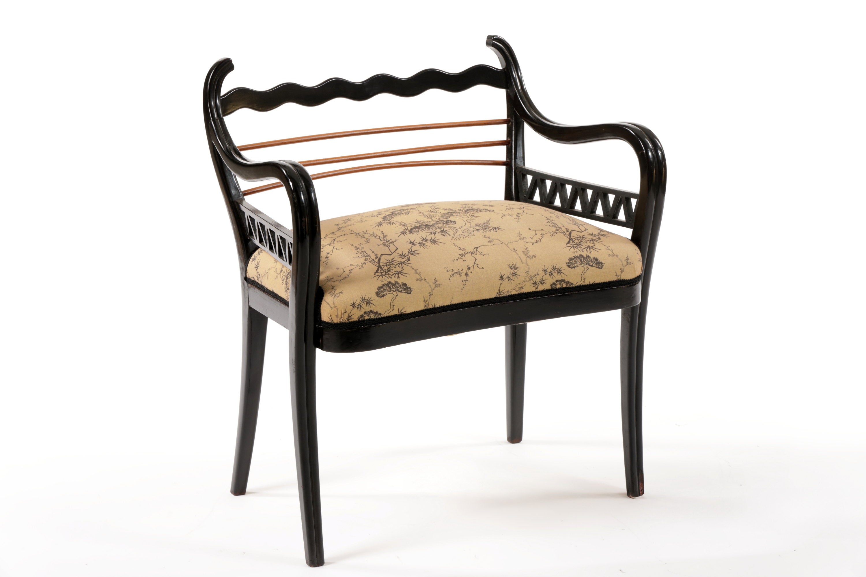 Armchair attributable to Paolo Buffa reinterpreted by t r i p l e f