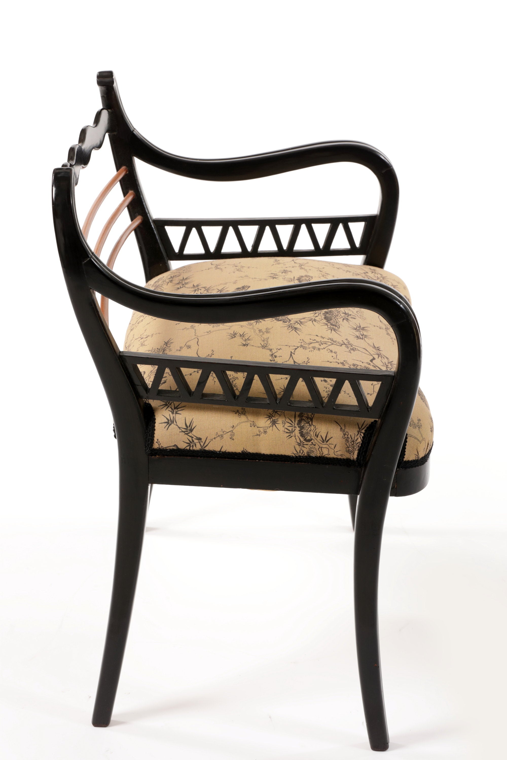 Armchair attributable to Paolo Buffa reinterpreted by t r i p l e f