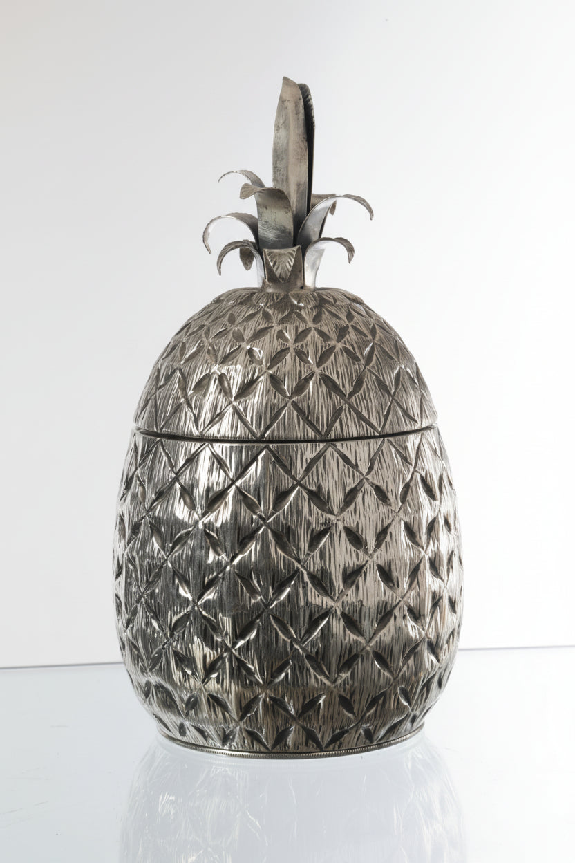 Pineapple Ice Bucket Silver