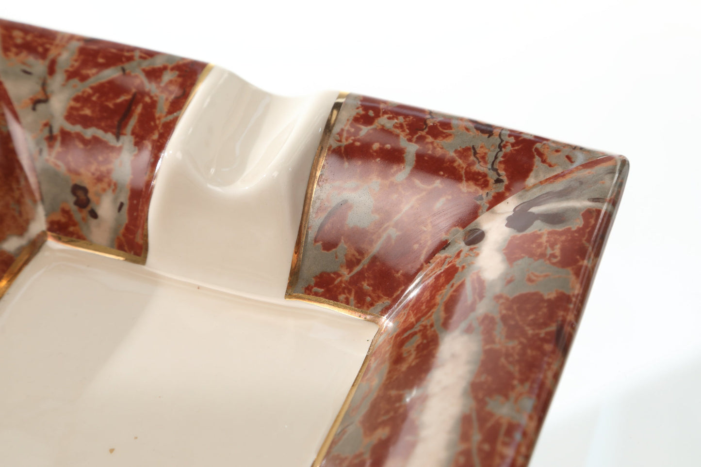Tommaso Barbi marbled ashtray from the 70s