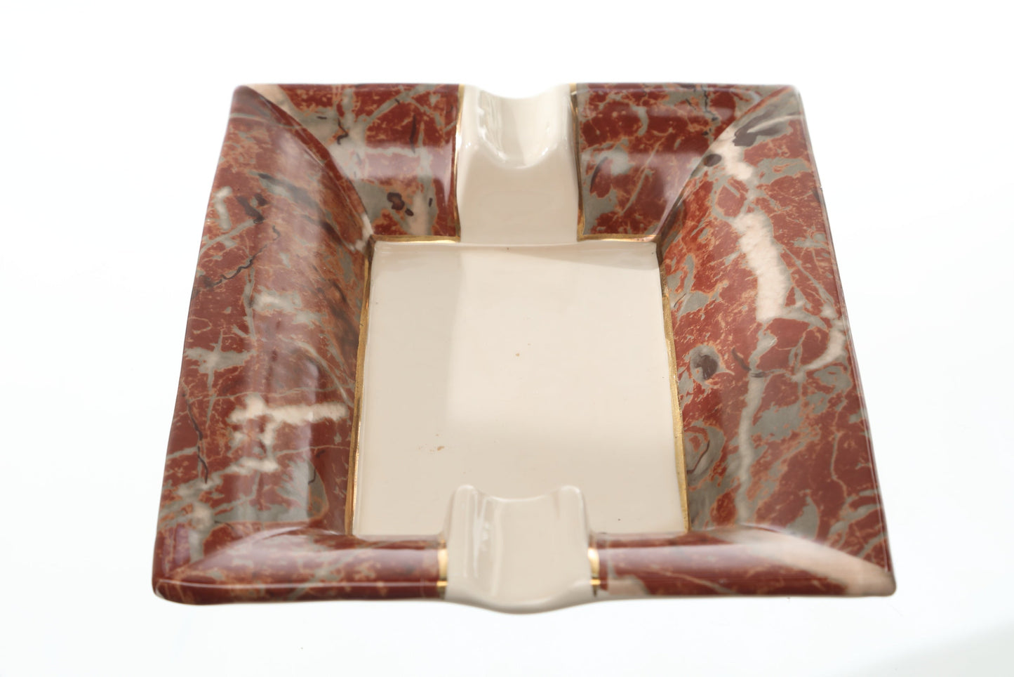 Tommaso Barbi marbled ashtray from the 70s