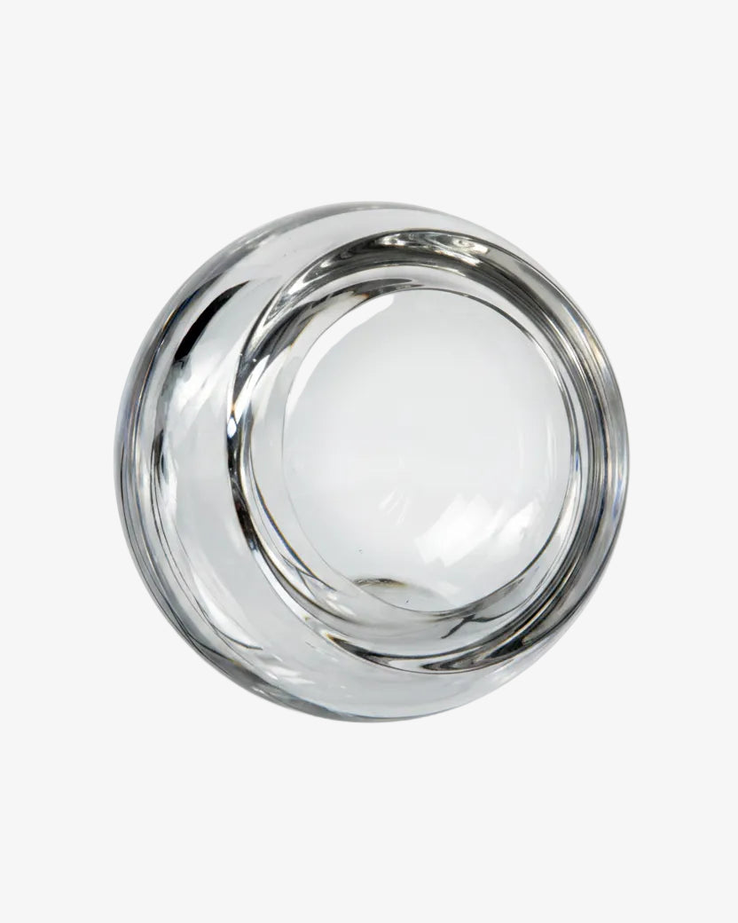 Crystal windproof ashtray from the 70s