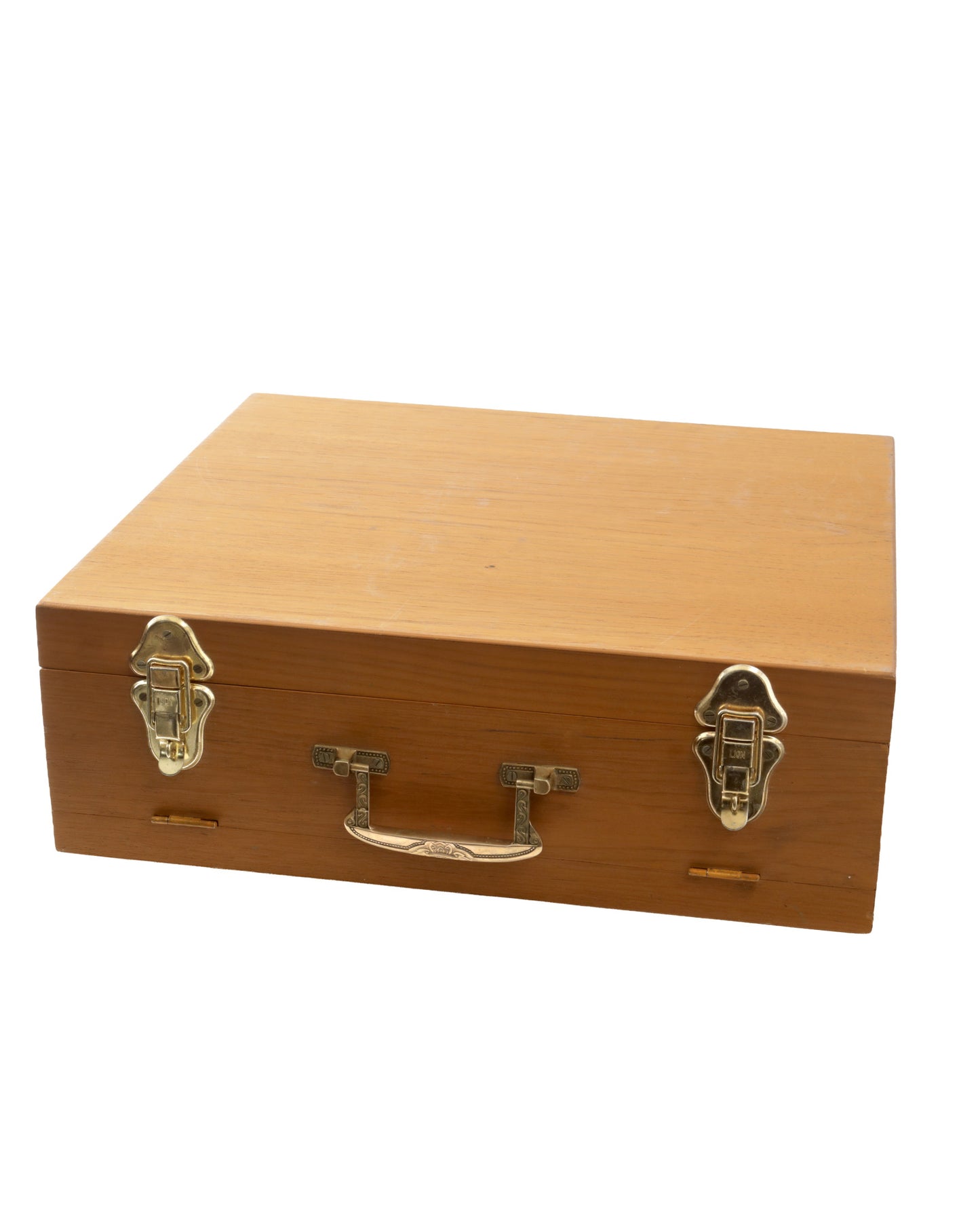 Posate anni 50 ottone con scatola